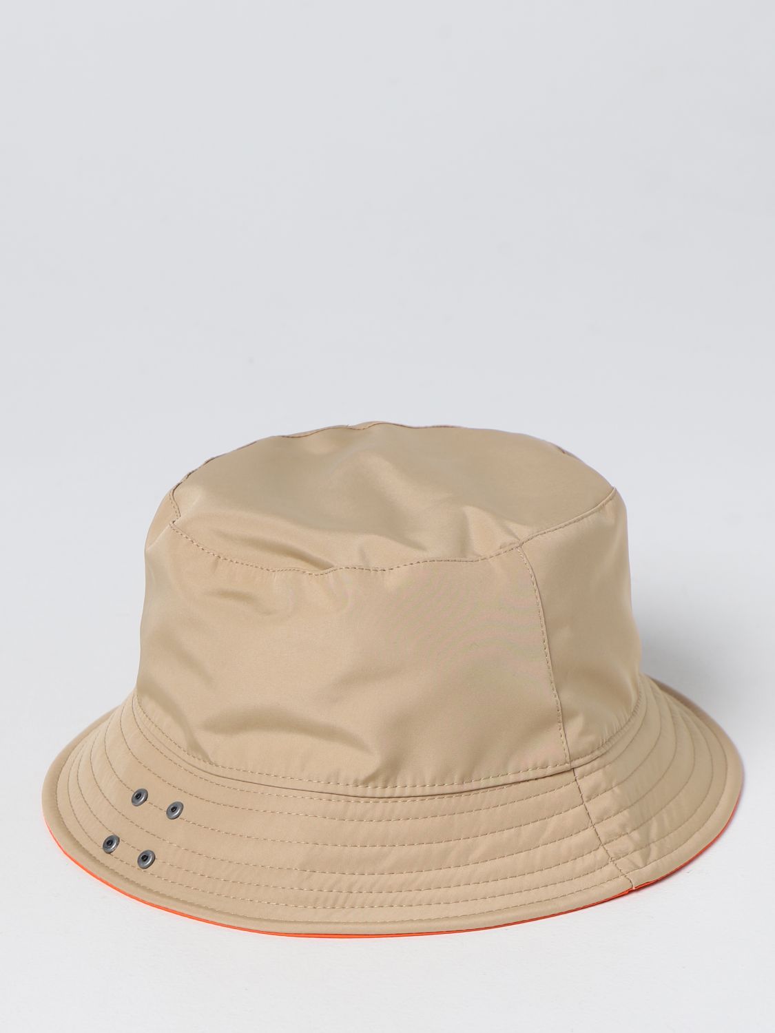 Cappello Msgm: Cappello da pescatore Msgm in tessuto tecnico beige 1