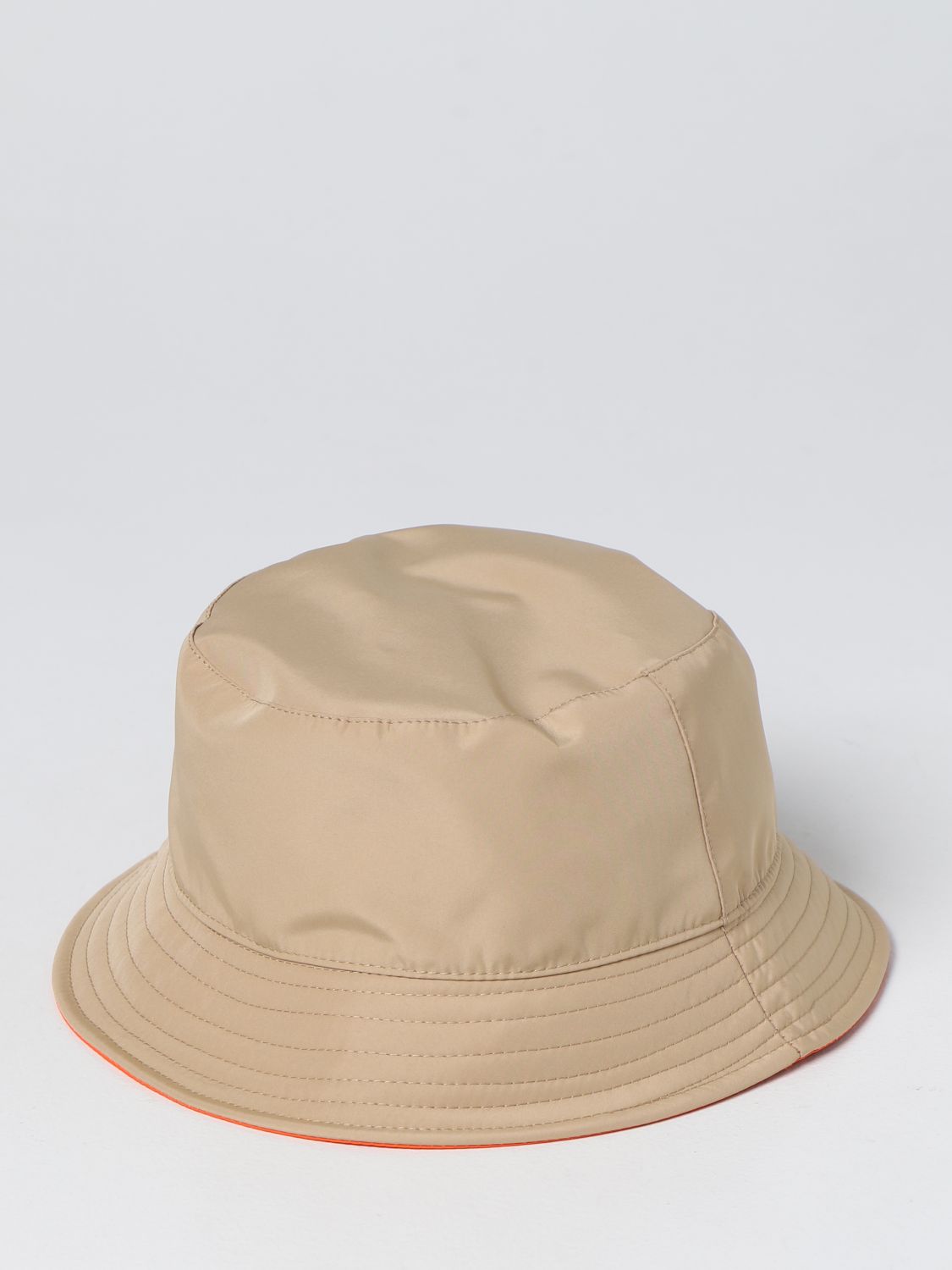 Cappello Msgm: Cappello da pescatore Msgm in tessuto tecnico beige 2