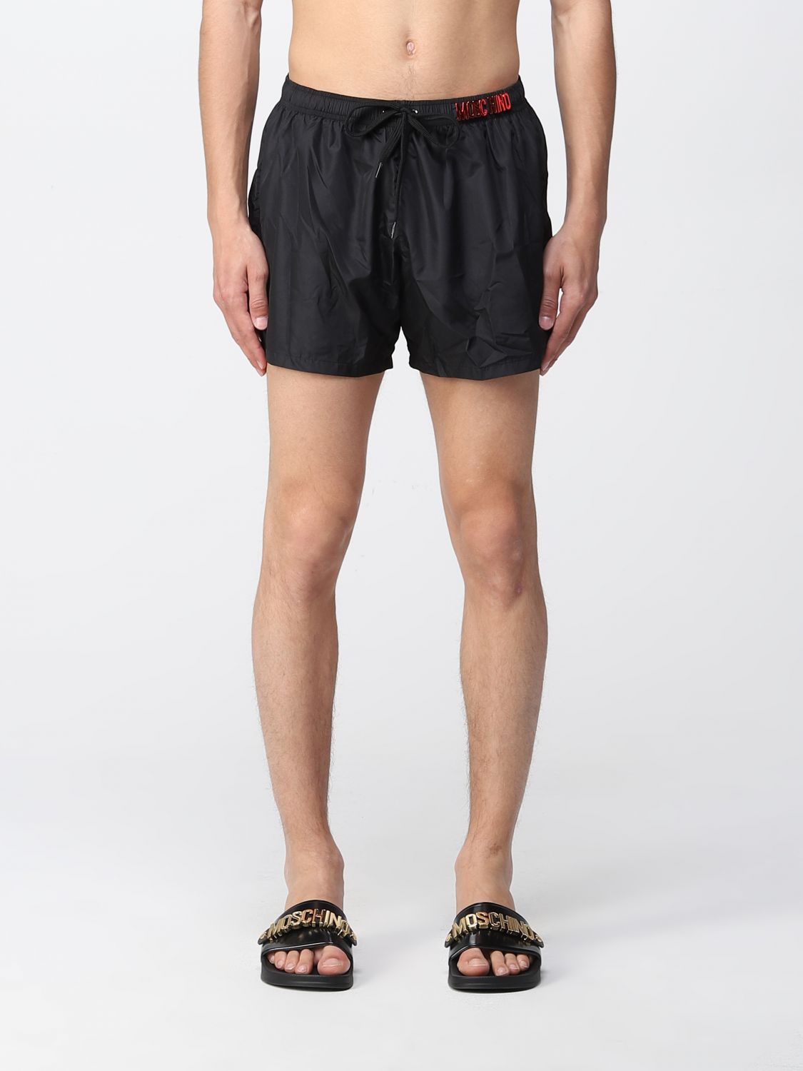 MOSCHINO UNDERWEAR: Swimsuit men - Black | Swimsuit Moschino Underwear ...