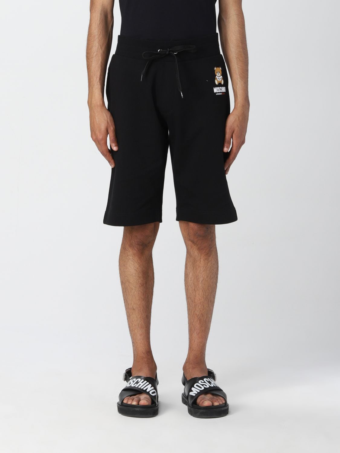 Moschino Underwear Men's Black Other Materials Shorts