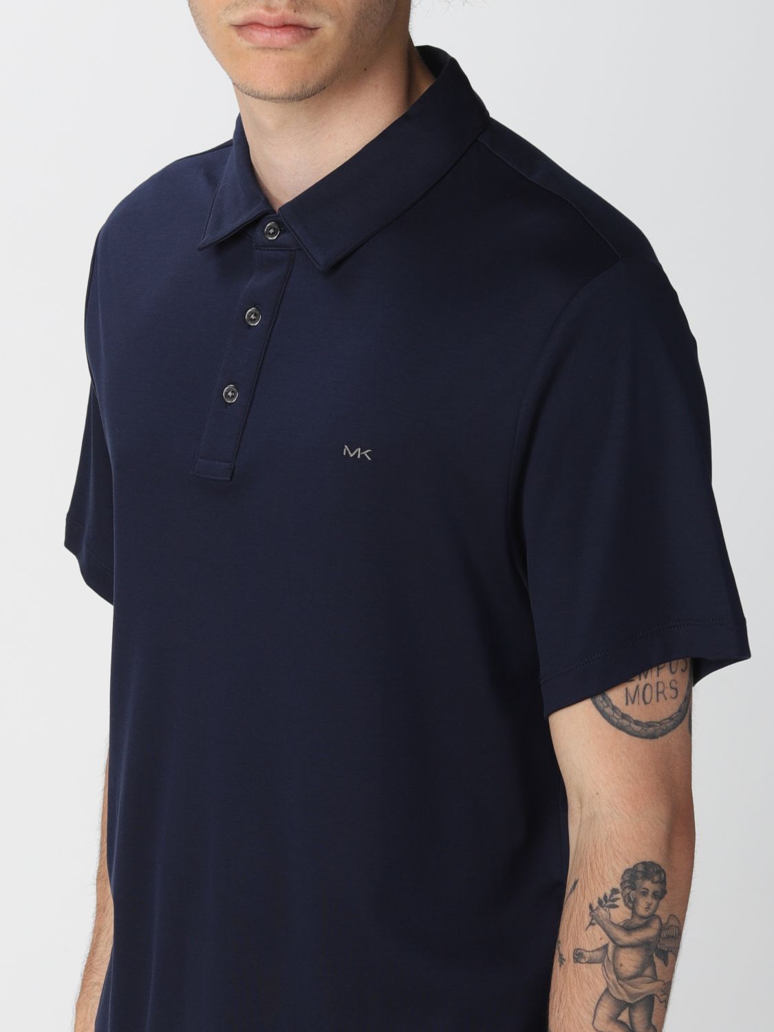 Michael Michael Kors Outlet: polo shirt for men - Blue | Michael ...