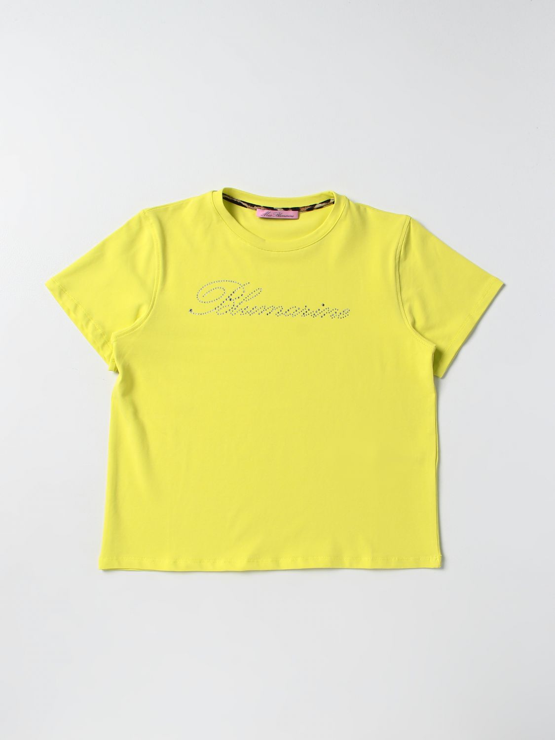 Camisetas Miss Blumarine: Camisetas niños Miss Blumarine verde 1