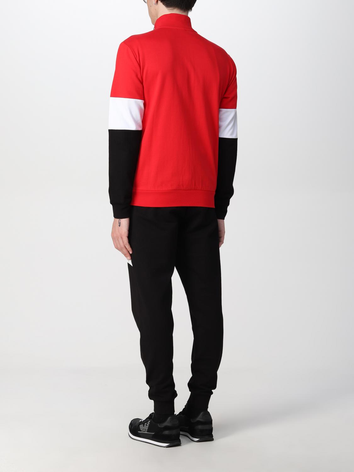 EA7 Sweat men Red Sweat Ea7 3LPV75PJ05Z