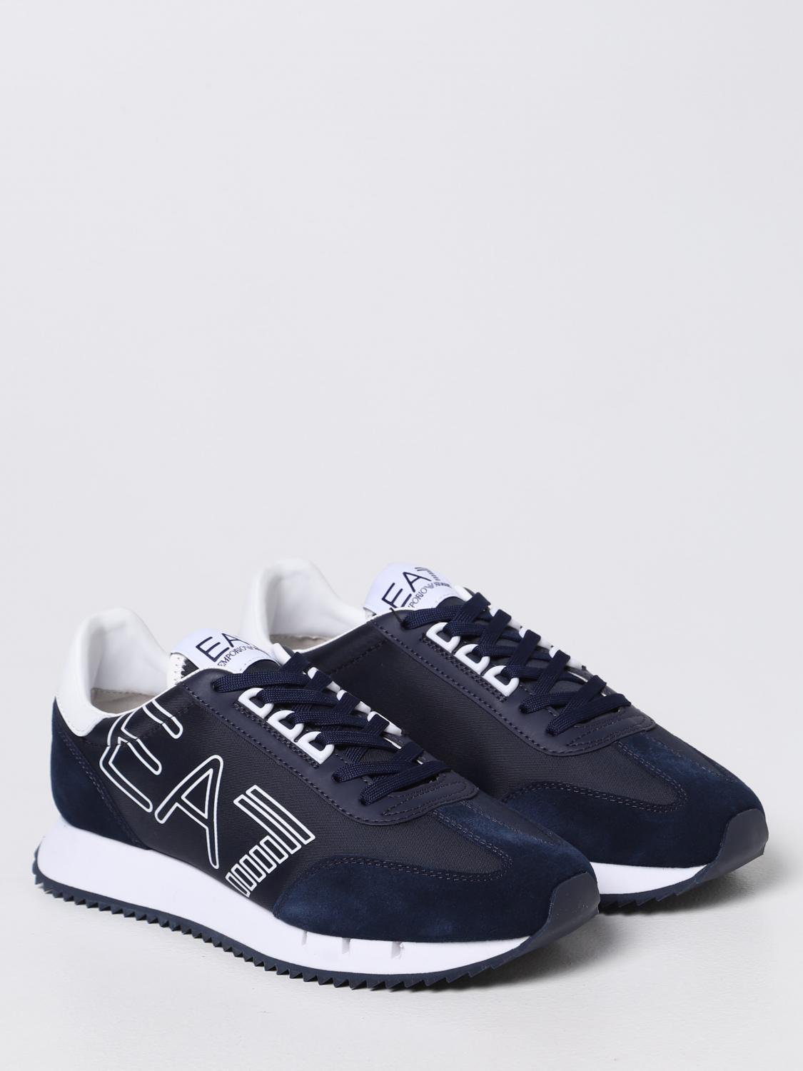 ea7 trainers blue