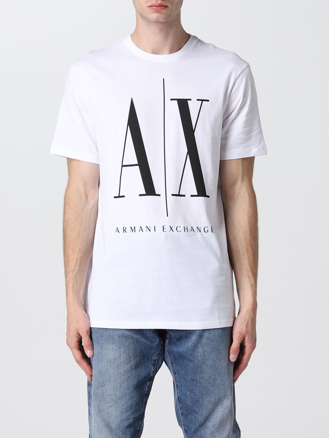 T-Shirt Armani Exchange: Armani Exchange Herren T-Shirt weiß 1