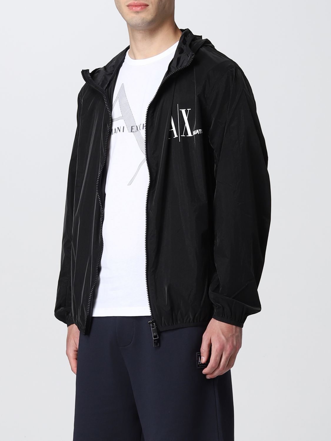 Jacket Armani Exchange: Armani Exchange jacket for man black 3
