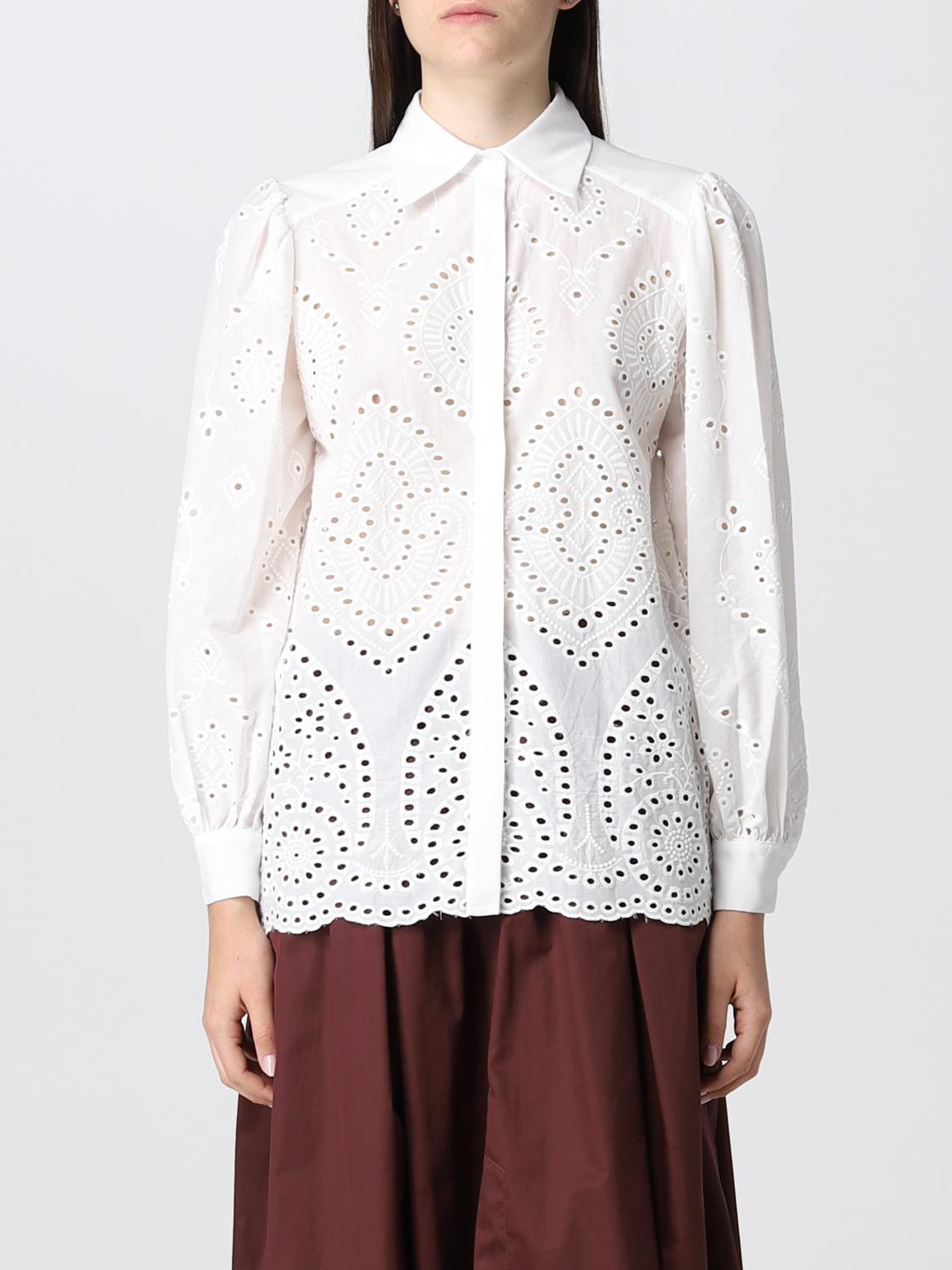 KAOS: Maglia donna - Panna | Camicia Kaos OP1TZ022 GIGLIO.COM
