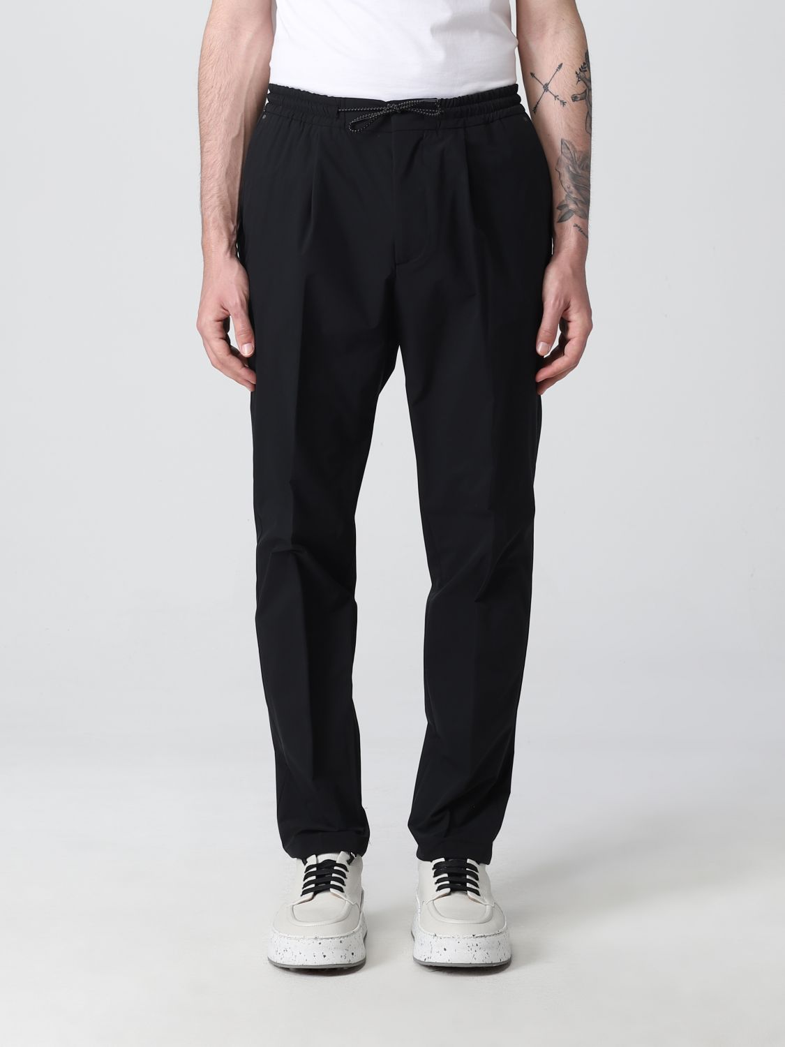 MANUEL RITZ: pants for man - Black | Manuel Ritz pants 3232P5005223148 ...