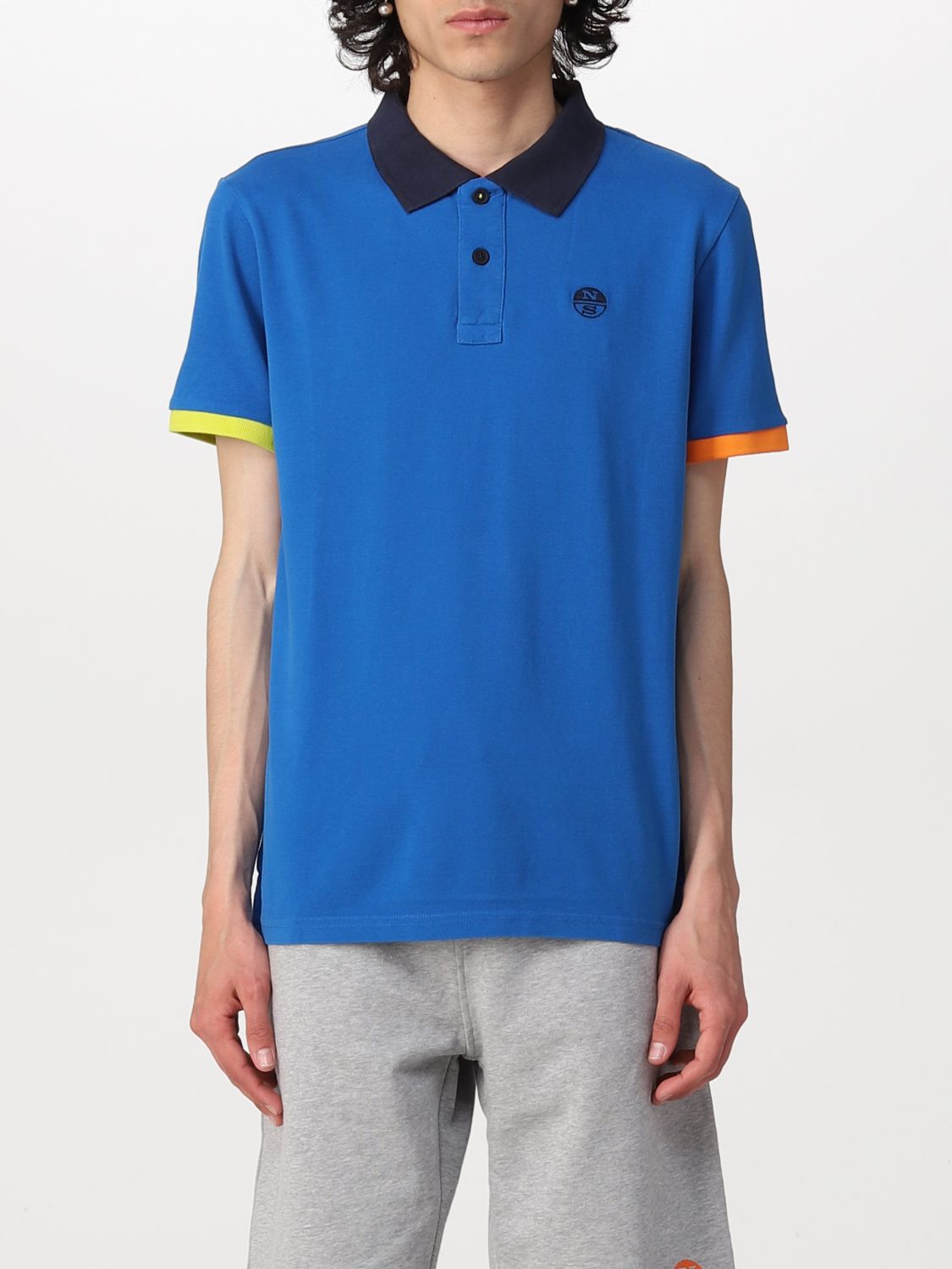 North Sails Polo Shirt  Men In Blue