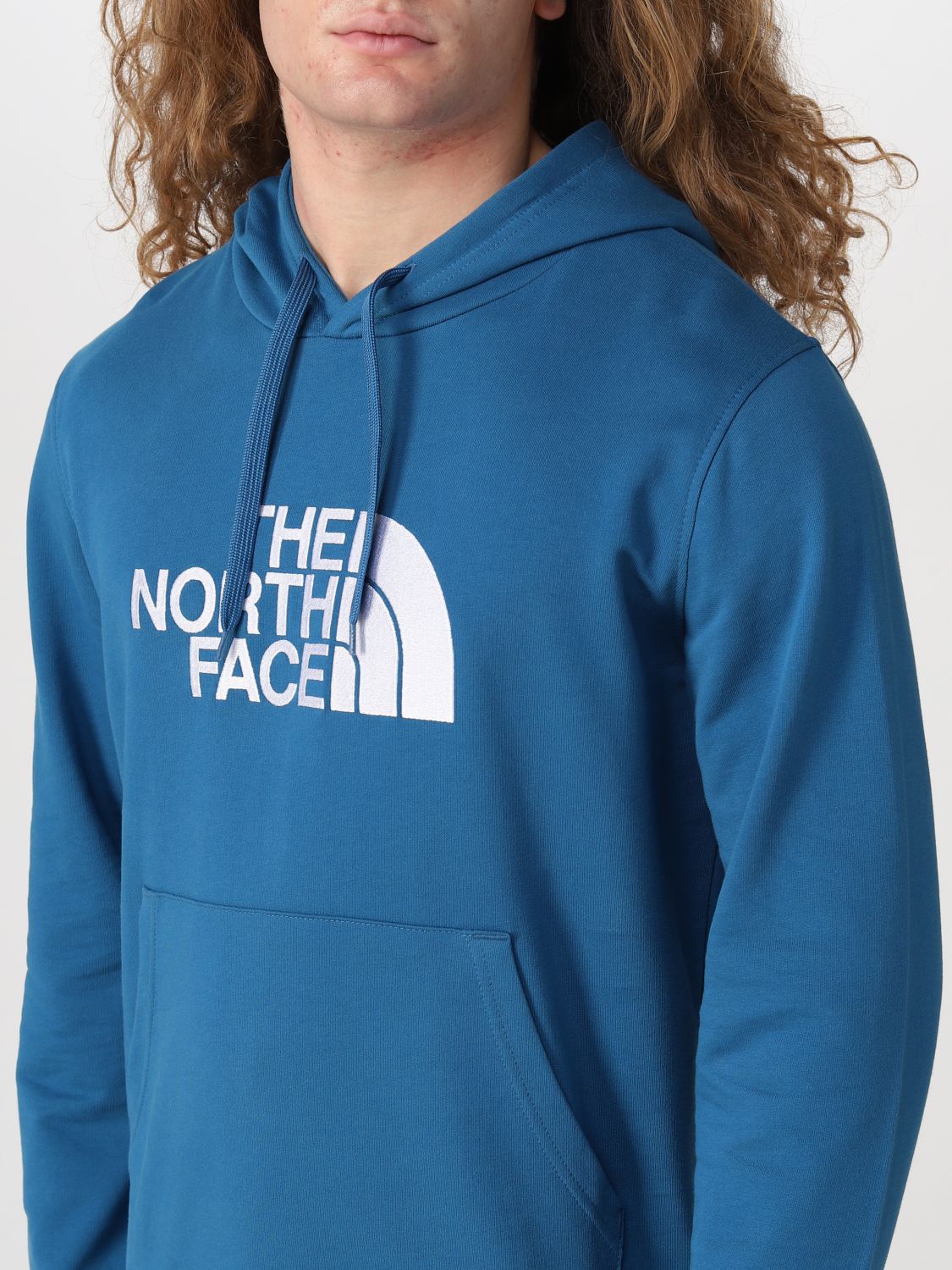 the north face blue jumper