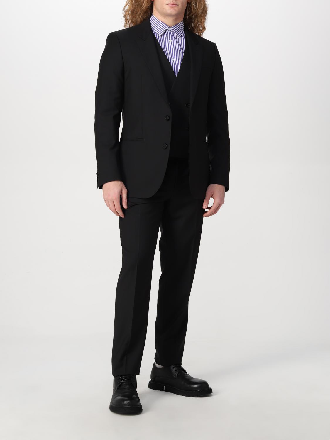 HUGO: Abito 3 pezzi panama Boss - Nero | Abito Hugo 50455312 GIGLIO.COM