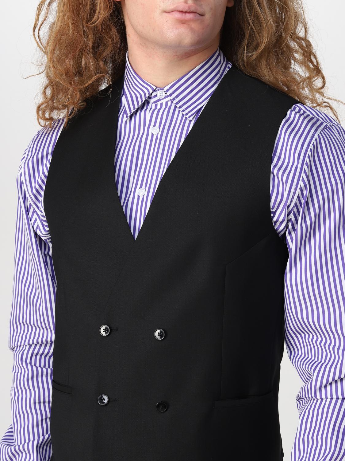 HUGO: Abito 3 pezzi panama Boss - Nero | Abito Hugo 50455312 GIGLIO.COM