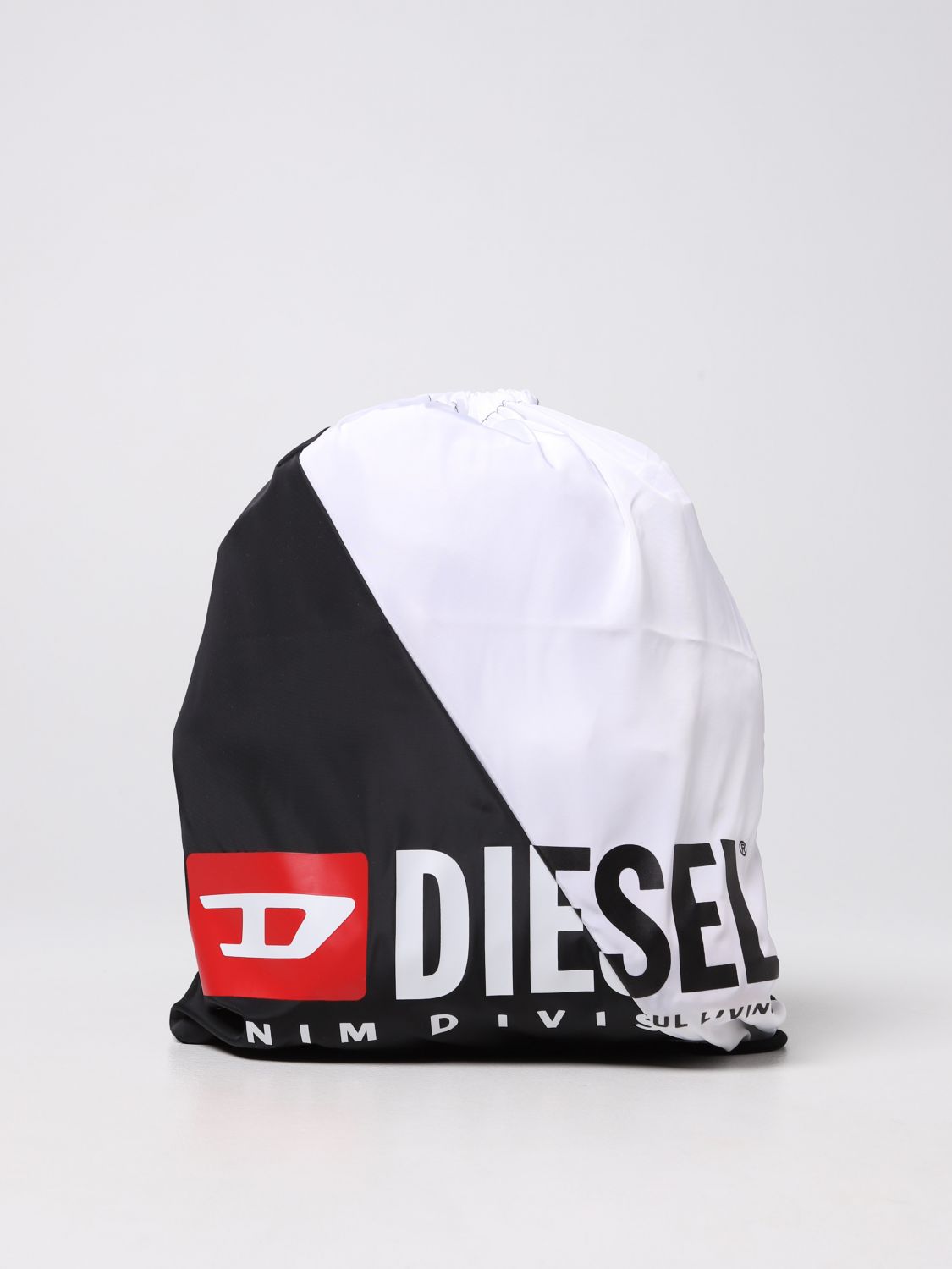 Diesel Bag With Logo In Black