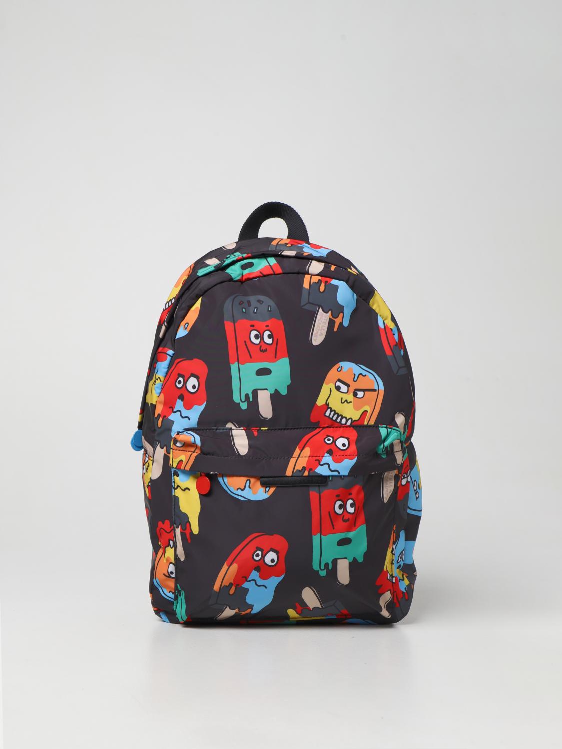 Stella Mccartney Ice Lolly Backpack In Black 