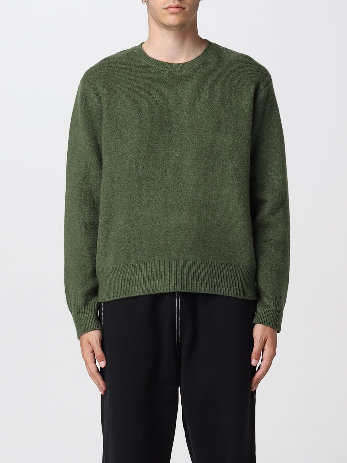 STUSSY: Sweater men - Green | Sweater Stussy 117118 GIGLIO.COM