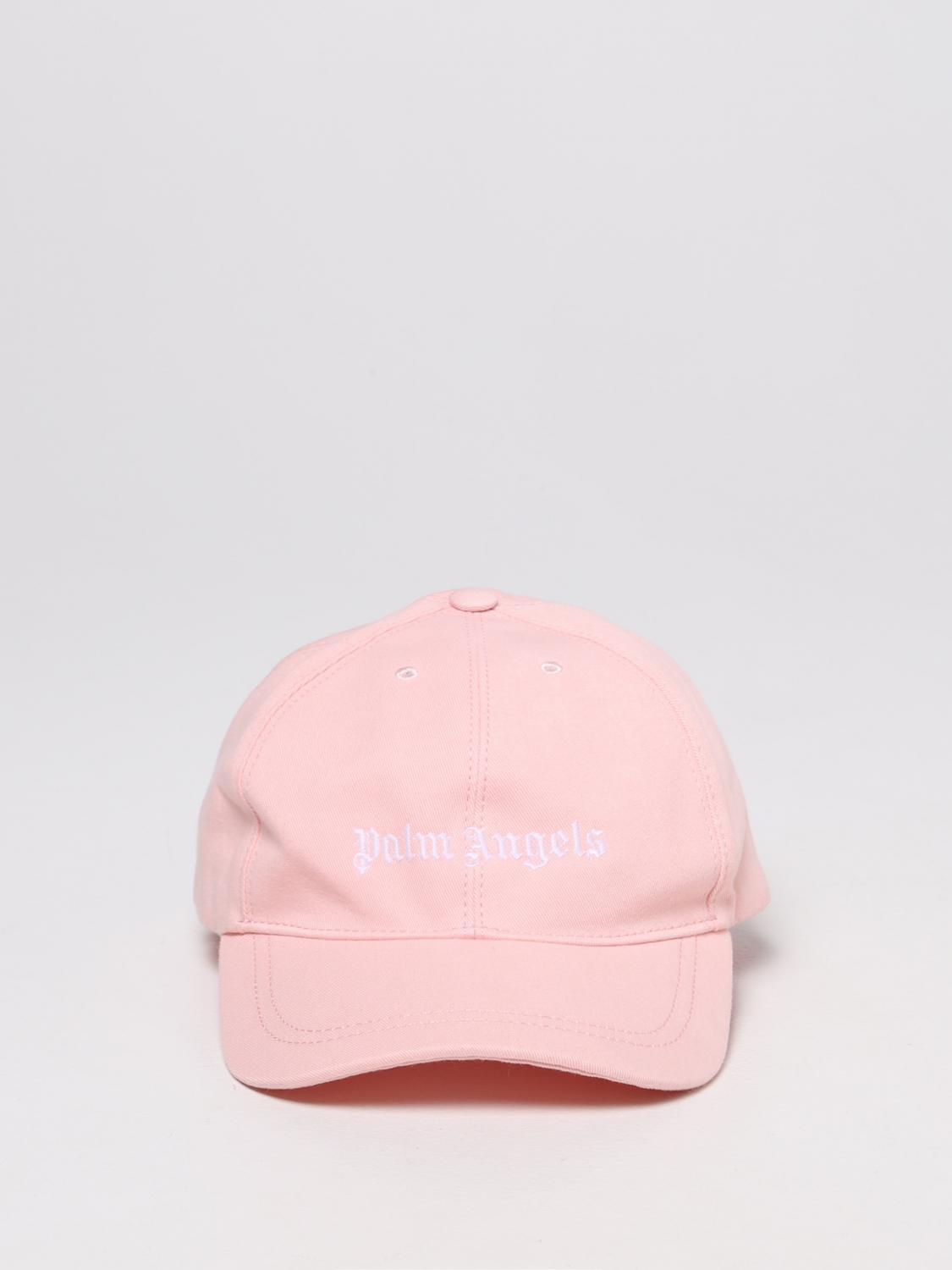 PALM ANGELS: Cappello da baseball in cotone - Rosa | Cappello Bimba Palm  Angels PGLB001SS22FAB001 GIGLIO.COM