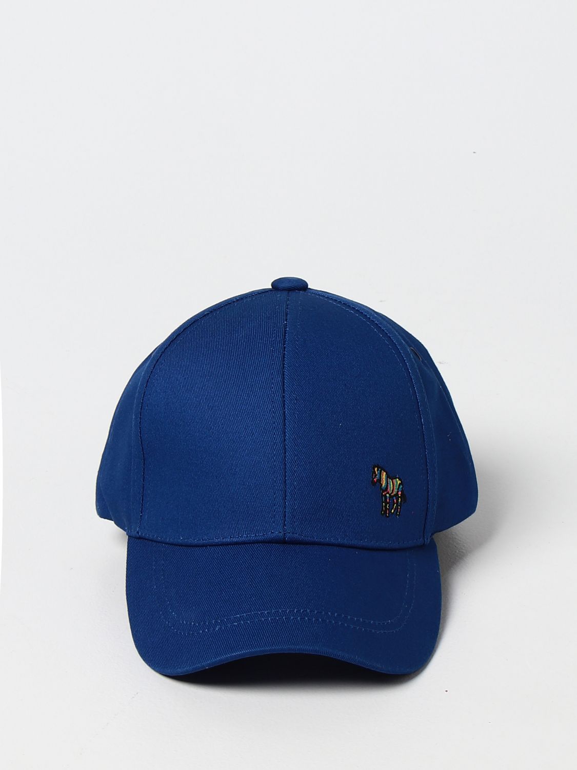 Hat Ps Paul Smith: PS Paul Smith cotton baseball cap blue 2