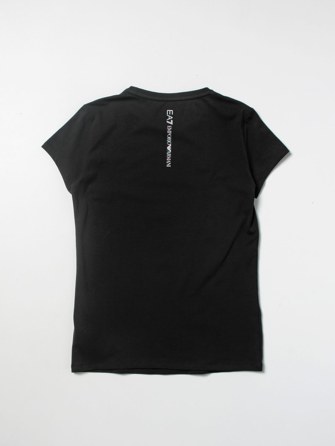 티셔츠 Ea7: 티셔츠 소년 Ea7 블랙 2