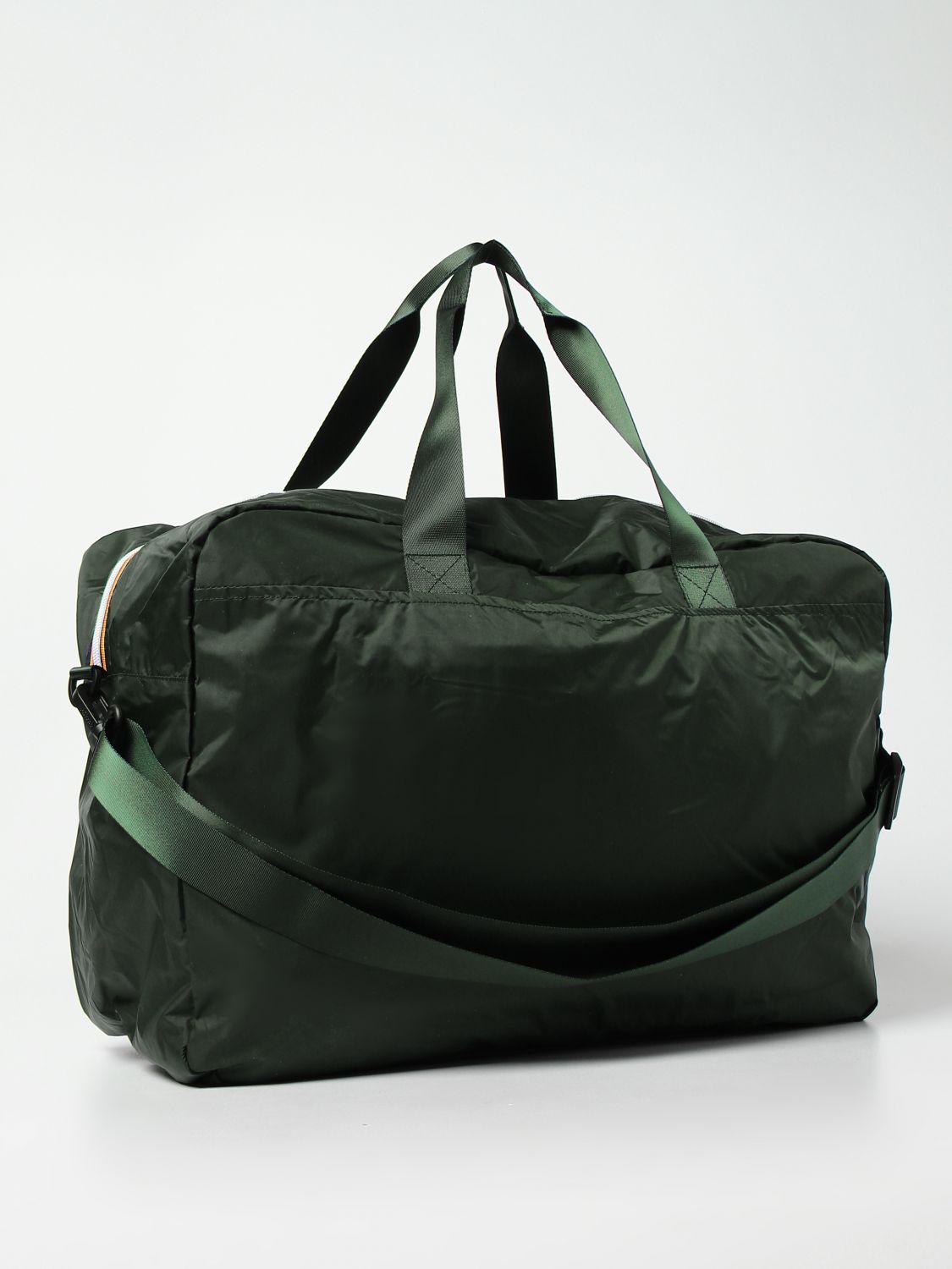 K-WAY: nylon bag - Black | Travel Bag K-Way K5113PW GIGLIO.COM