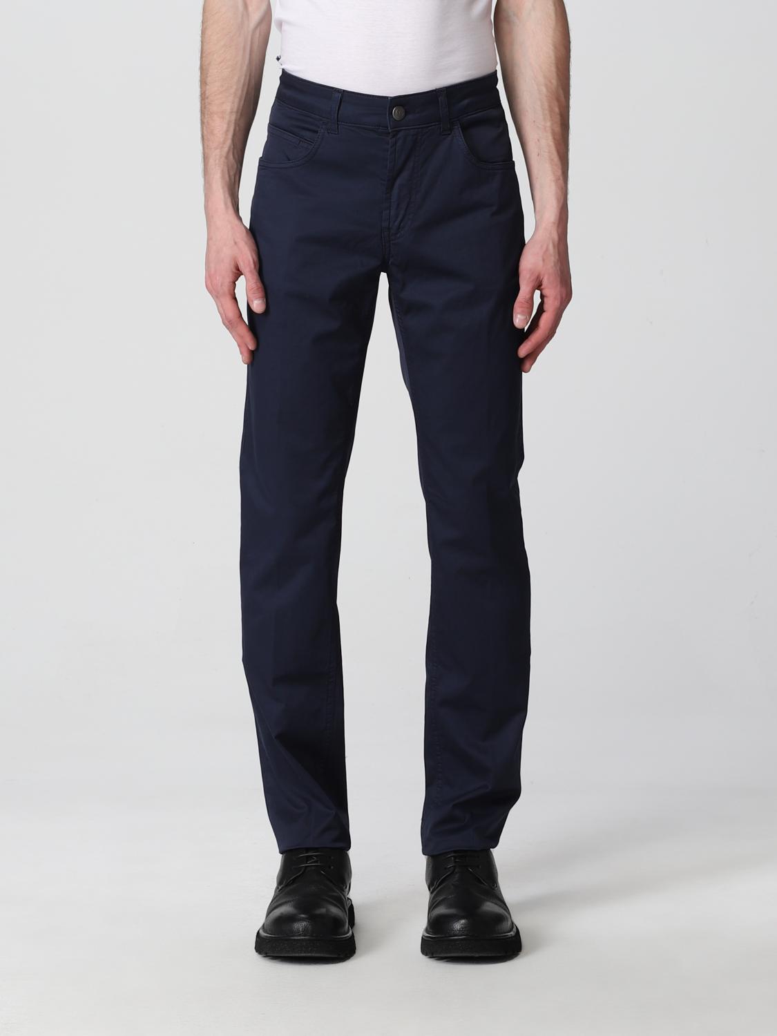 Pantalón de lona azul marino slim - Ropa de Mujer, Hombre y niños en  Guatemala | Punto Moda en línea