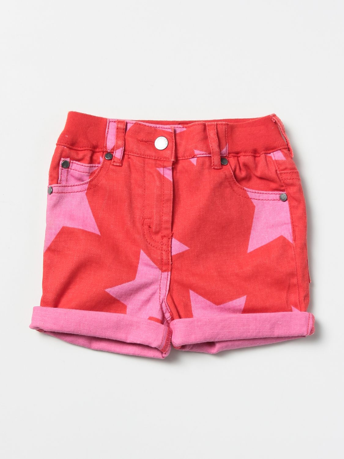 Stella Mccartney Babies' Shorts  Kids In Red