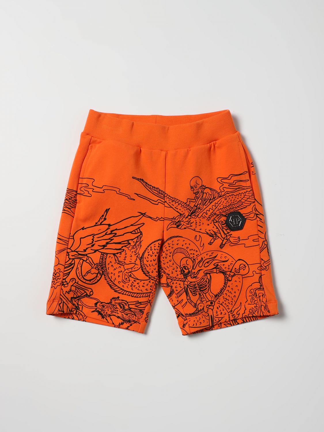 Shorts Philipp Plein: Philipp Plein shorts for boys orange 1