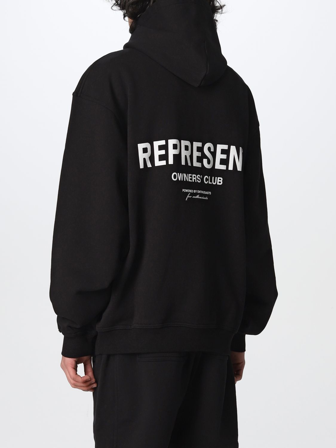 Sweatshirt Represent: Represent cotton sweatshirt with logo black 2