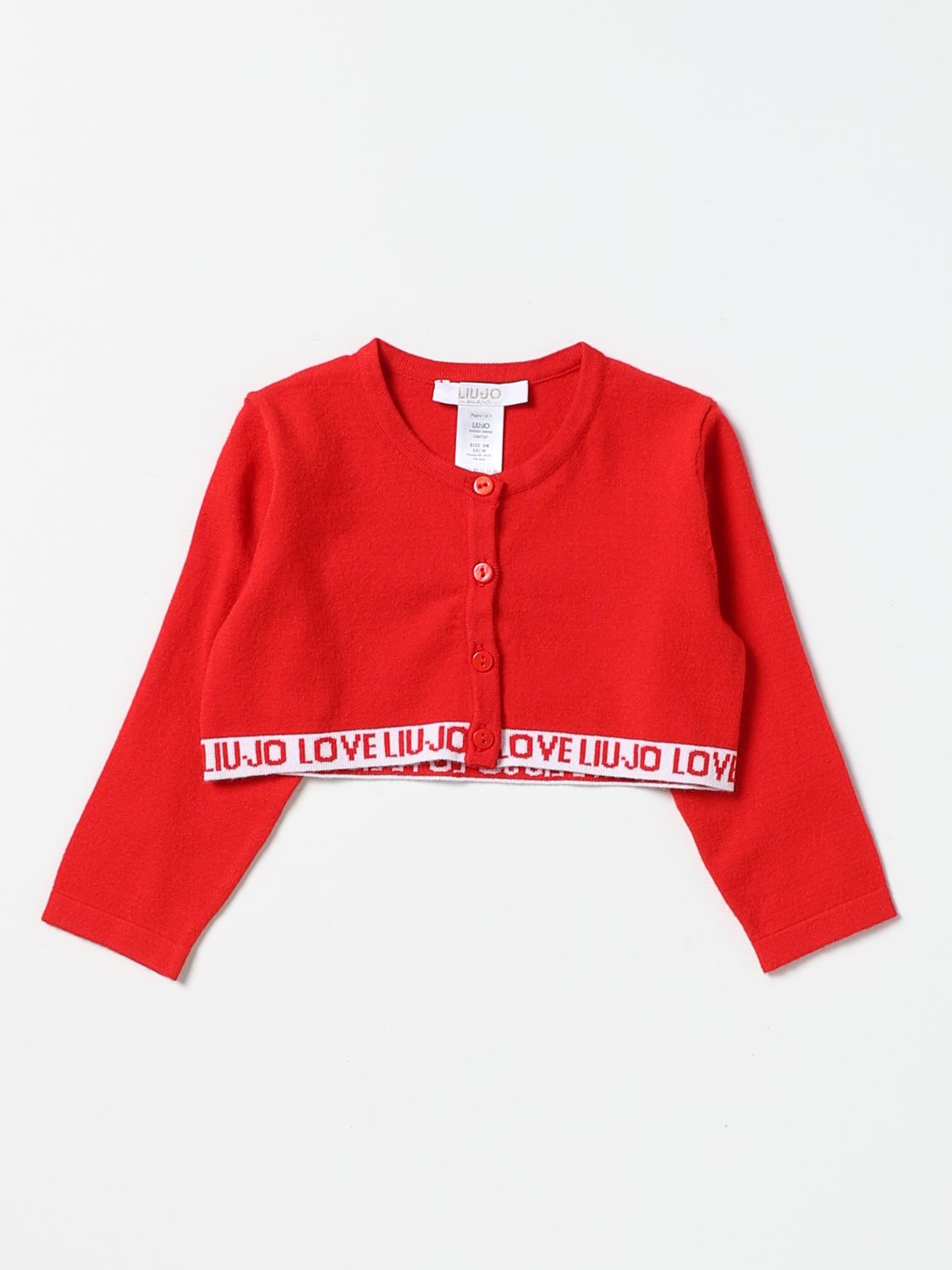 Sweater Liu Jo: Liu Jo sweater for baby red 1