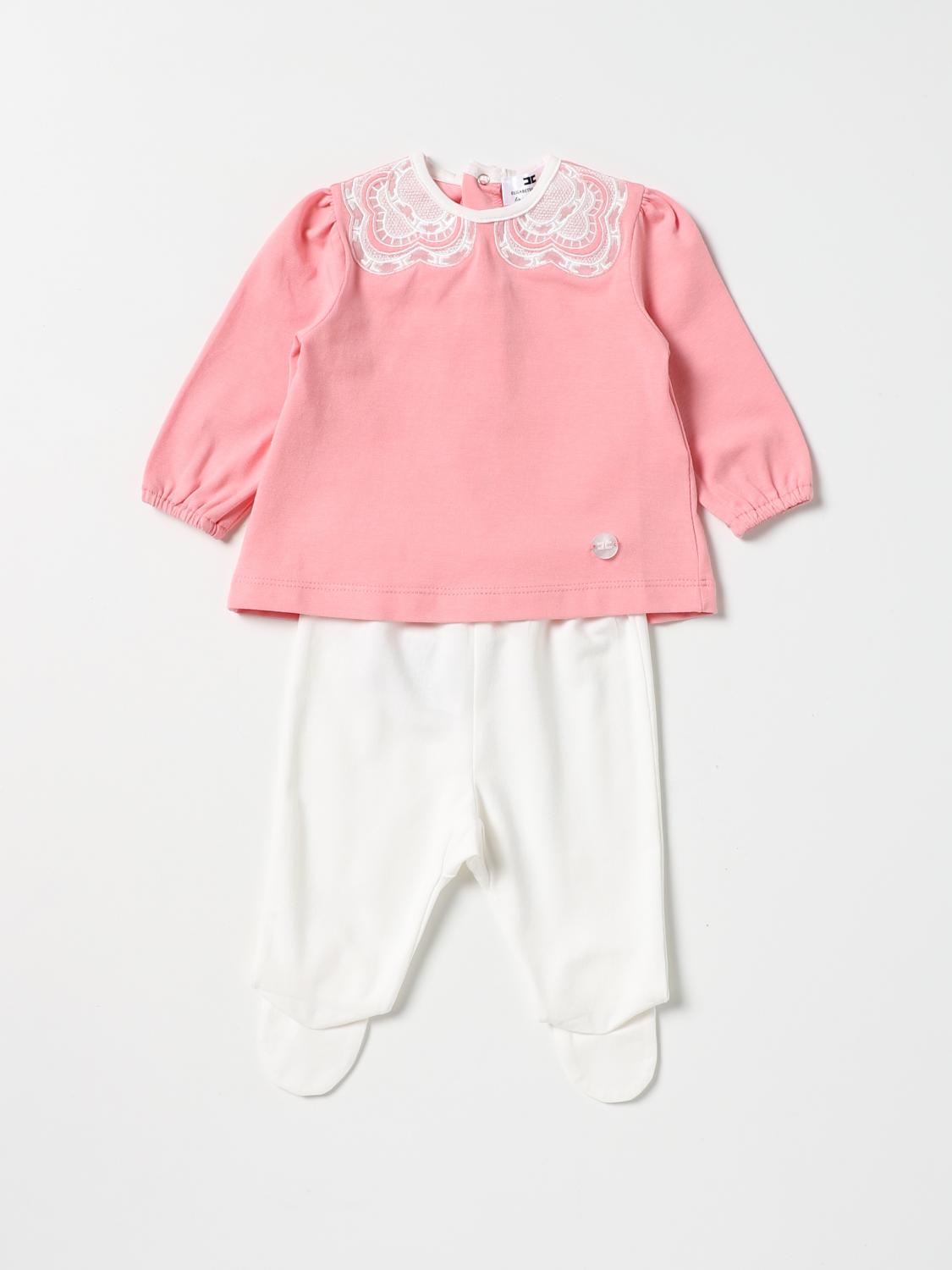 ELISABETTA FRANCHI: Completo bambino - Rosa | Completo Elisabetta Franchi  ENCD42JE95XE017 GIGLIO.COM