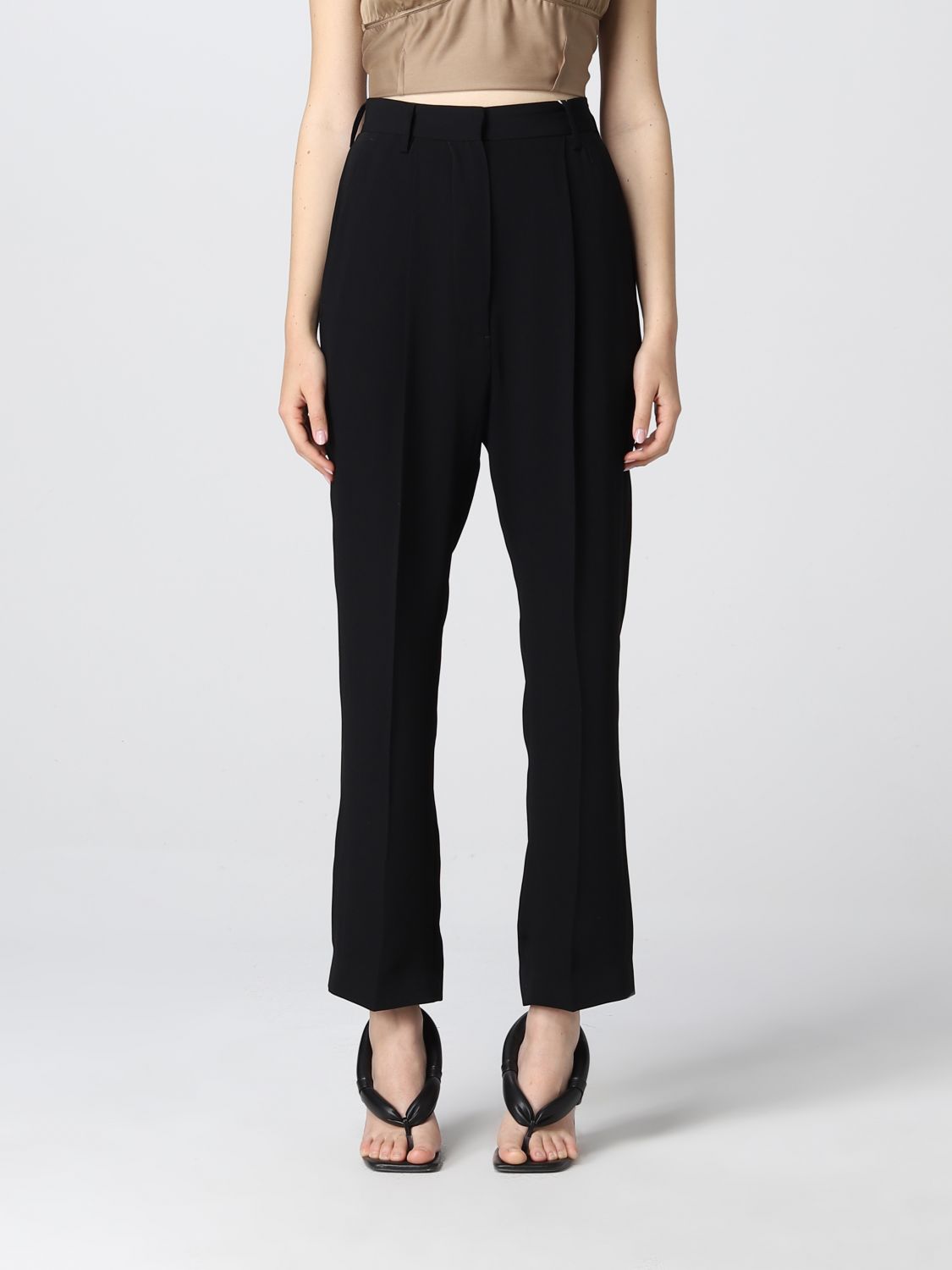 MM6 MAISON MARGIELA: pants for woman - Black | Mm6 Maison Margiela ...