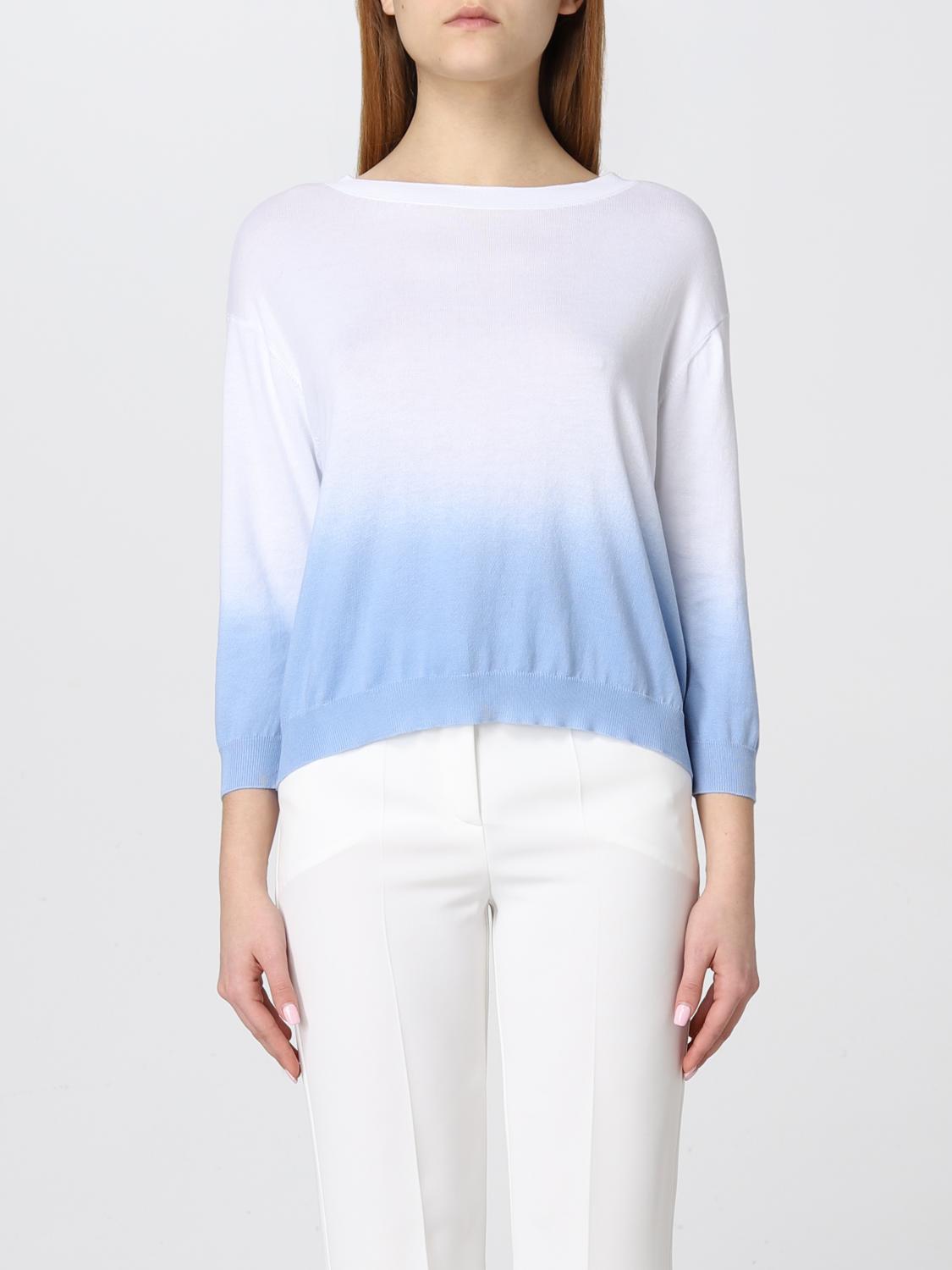 MALO SWEATER MALO WOMAN COLOR WHITE,D06899001