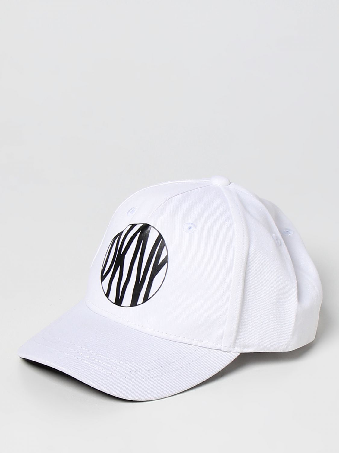 Dkny Hat In Cotton In White
