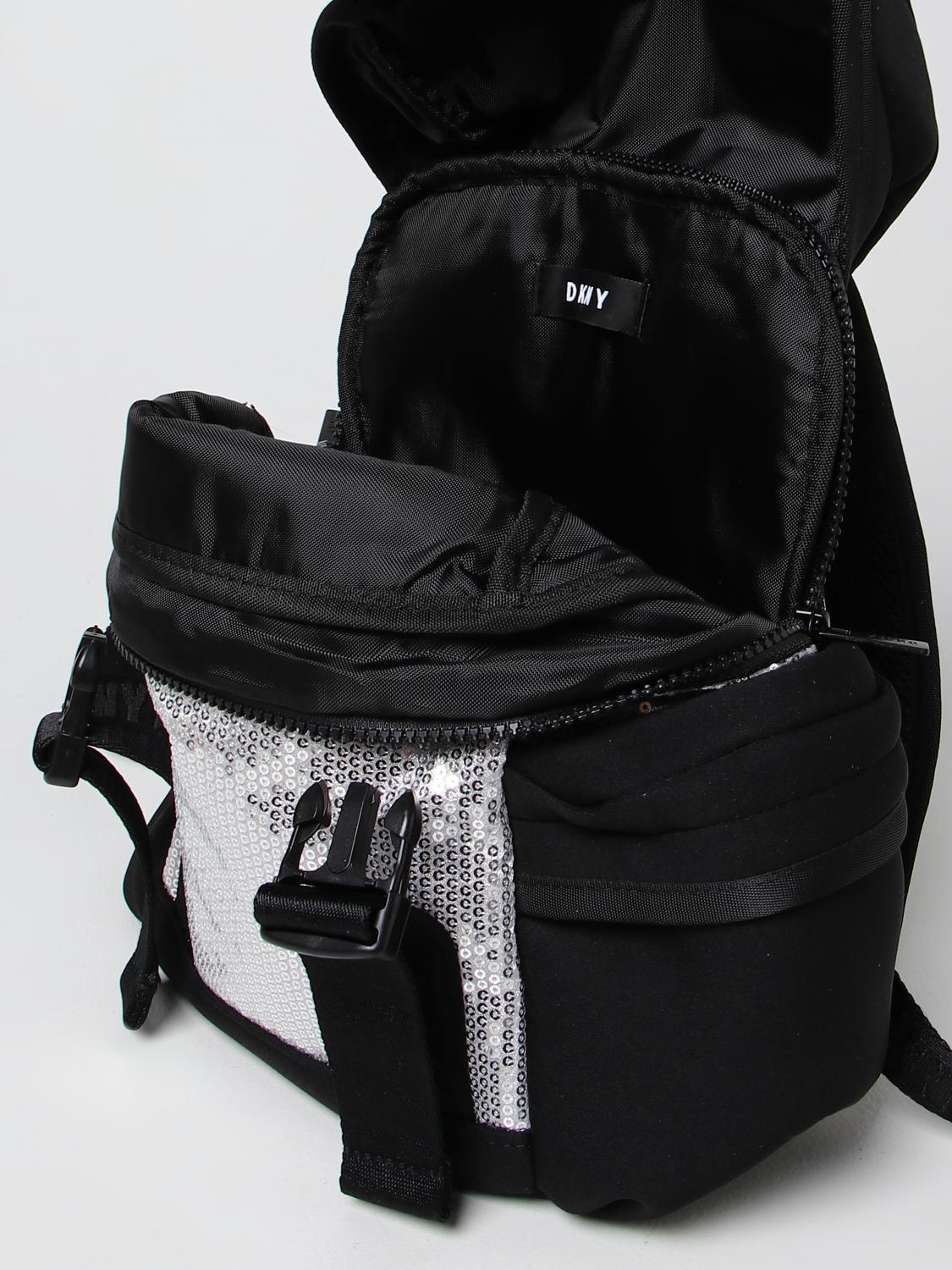 grey dkny backpack