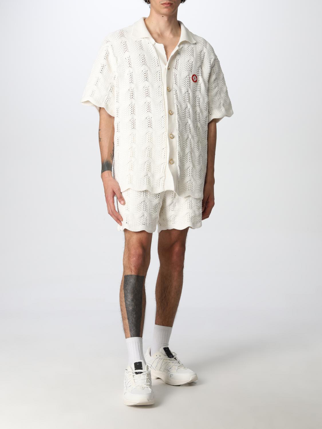 Polo Shirt Casablanca MS22KW136 CROCHET 