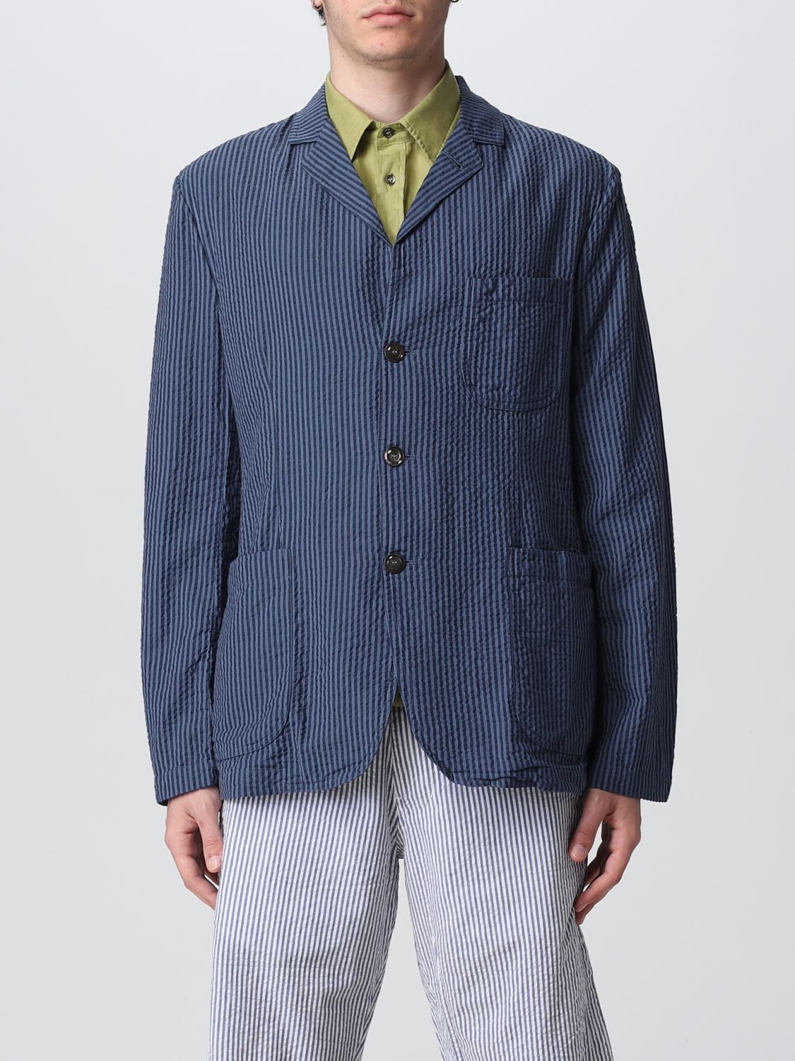 ASPESI: jacket for man - Blue | Aspesi jacket CI65A330 online at GIGLIO.COM