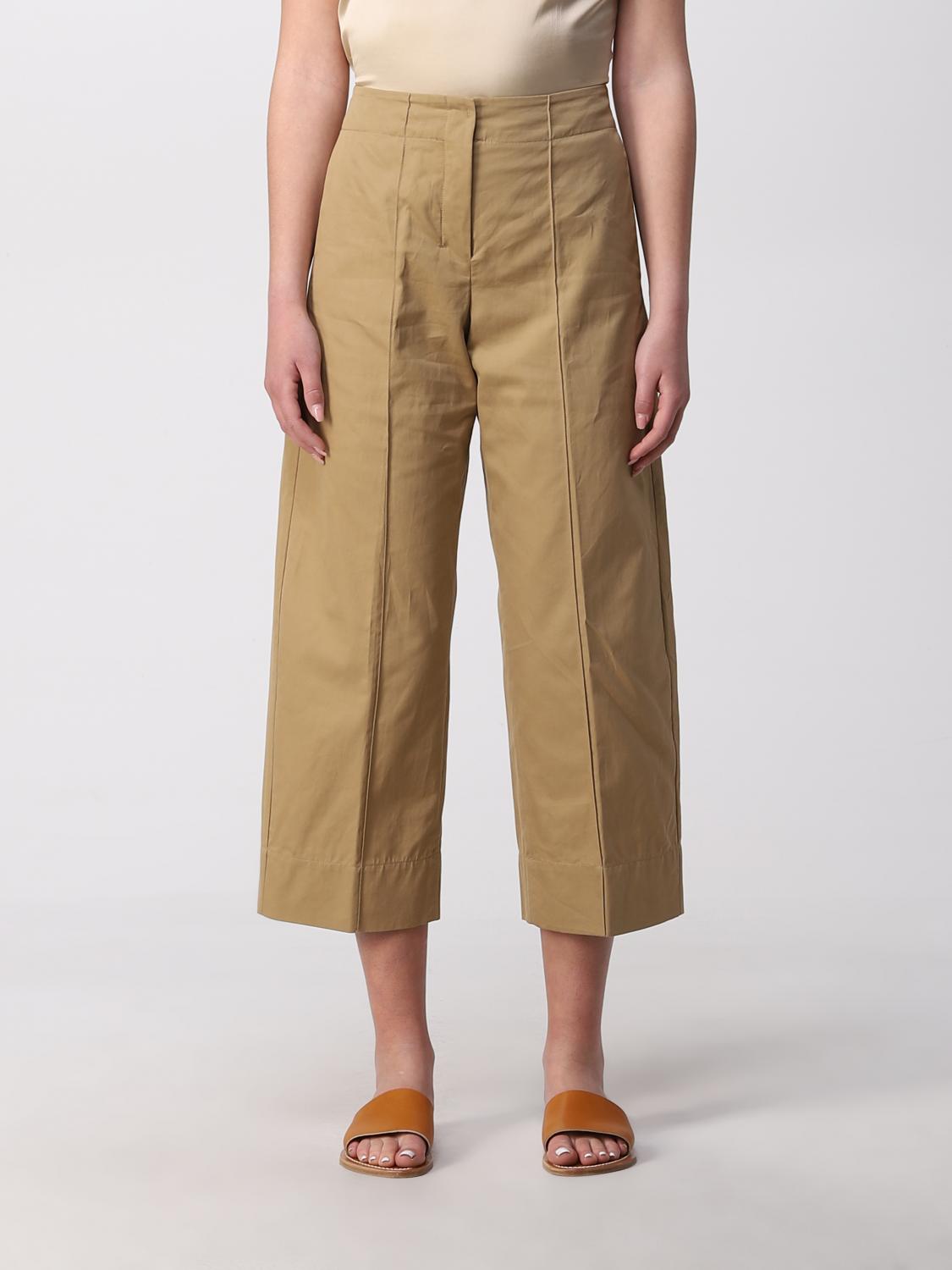 S MAX MARA: Pants women - Brown | Pants 