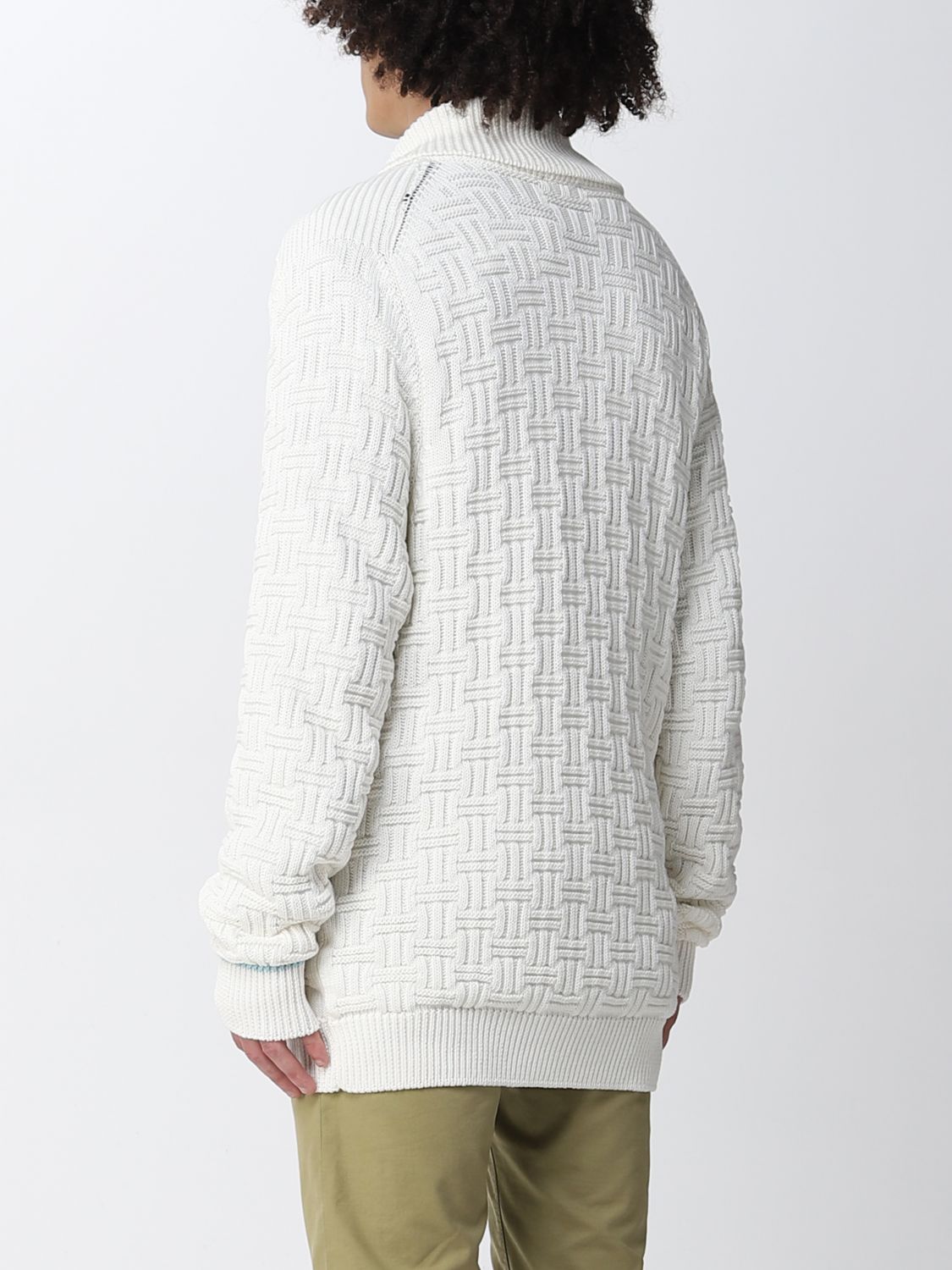 Cardigan Drumohr: Sweater men Drumohr white 2