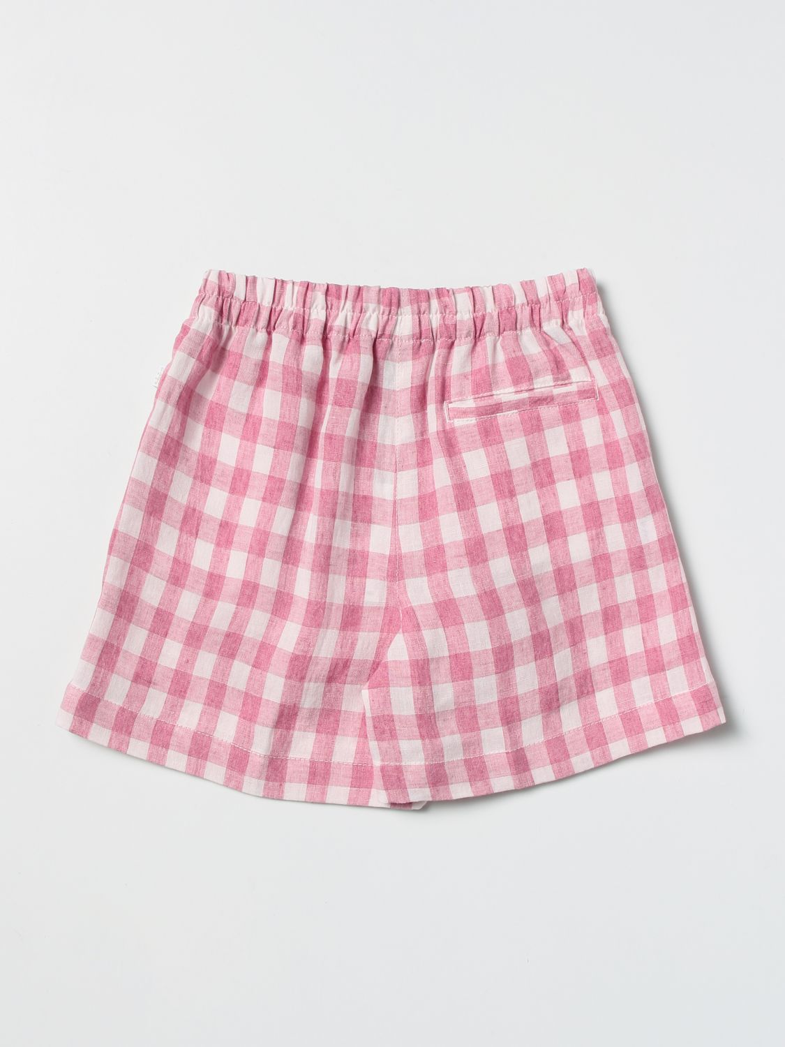 Pantalones cortos Il Gufo: Pantalones cortos Il Gufo para niña rosa 2