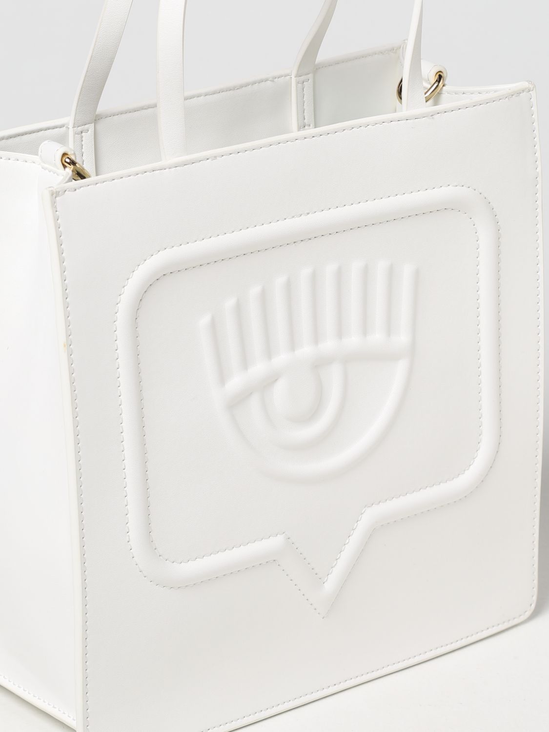 Chiara Ferragni Logo Detailed Zip-Up Tote Bag – Cettire