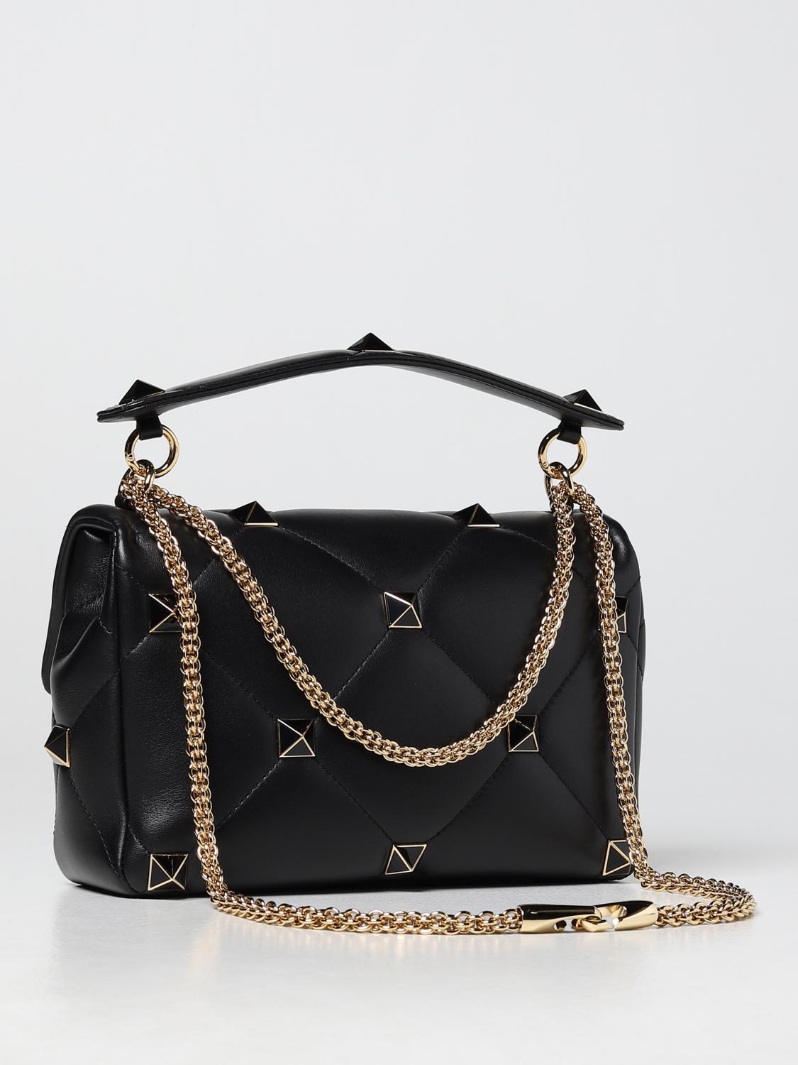 Leather bag Valentino Garavani Black in Leather - 35643083