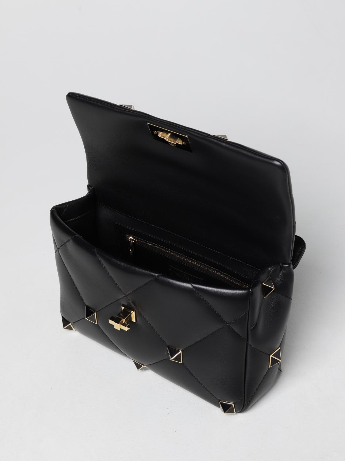 Leather bag Valentino Garavani Black in Leather - 35643083