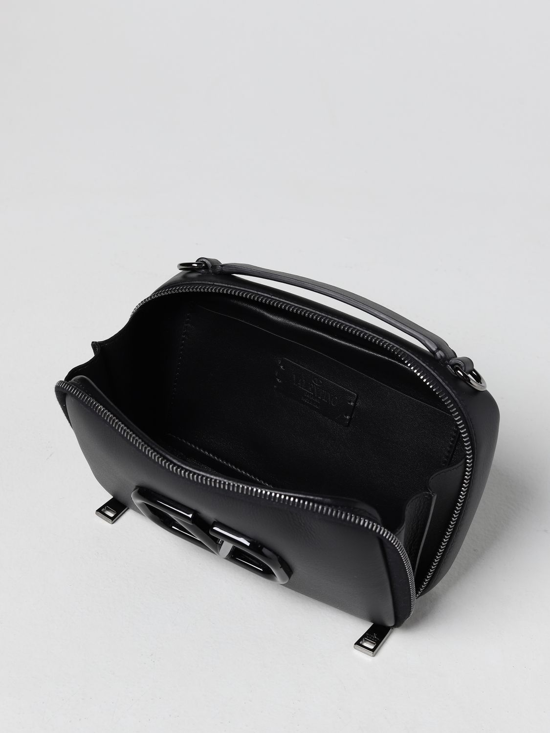 VALENTINO GARAVANI: bag with VLogo - Black  Valentino Garavani shoulder bag  YB0B50VJM online at