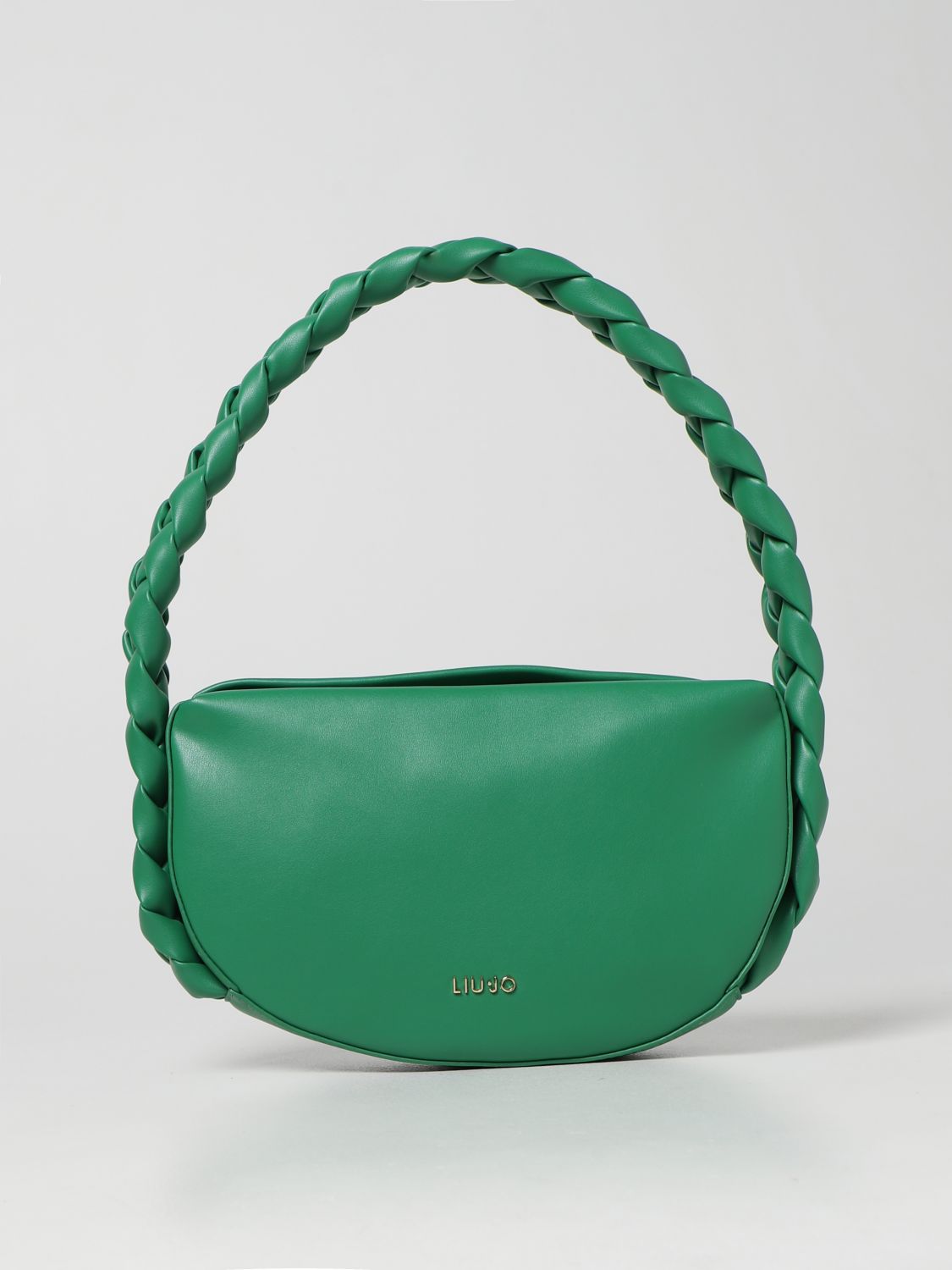 segmento Miniatura Endurecer Liu Jo Outlet: bag in synthetic leather - Green | Liu Jo shoulder bag  NA2080E0005 online on GIGLIO.COM