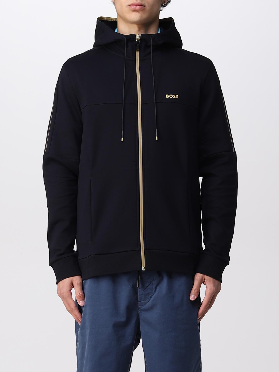 hugo boss blue sweatshirt