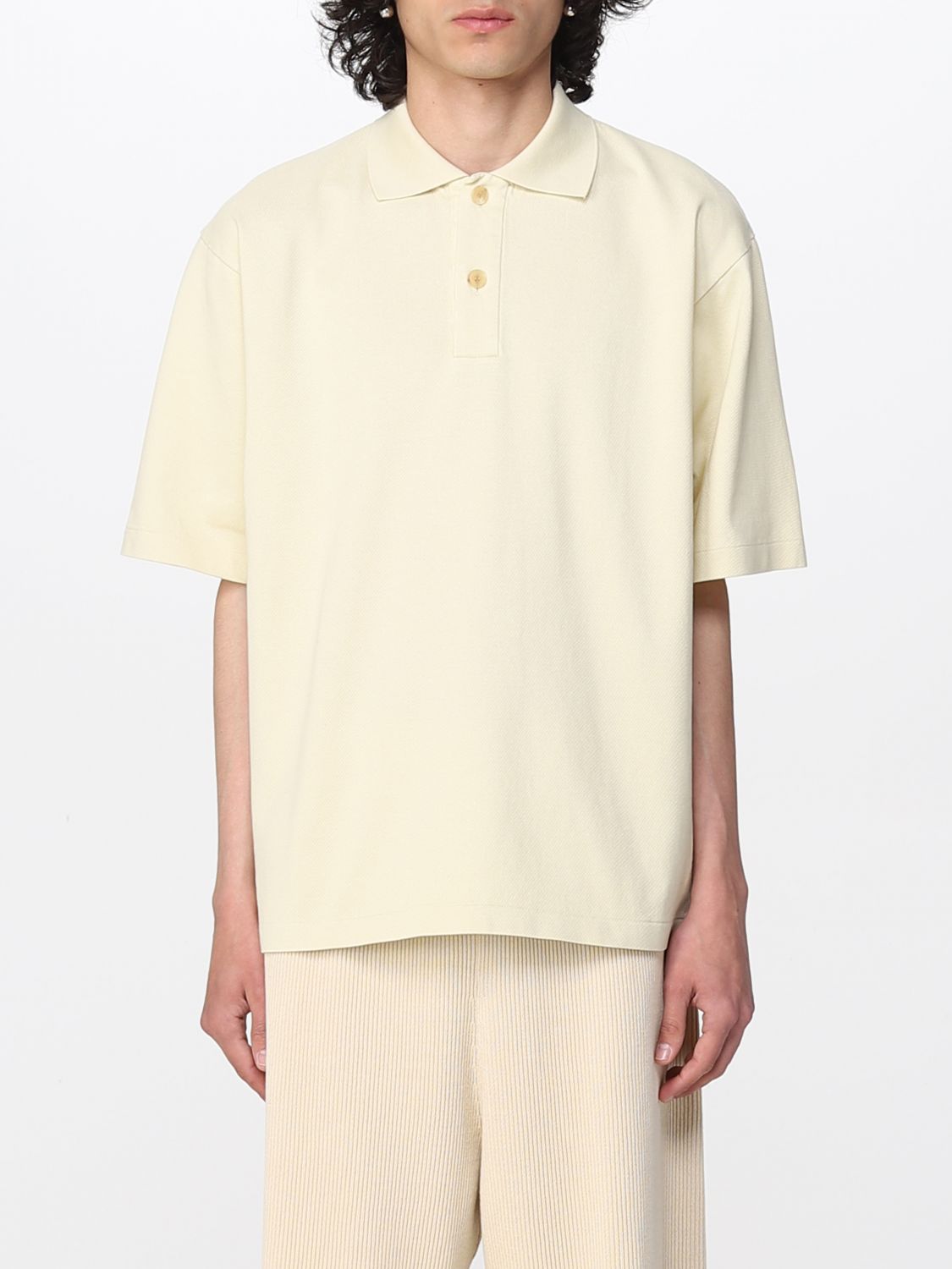 Auralee Polo Shirt Men Color Yellow | ModeSens