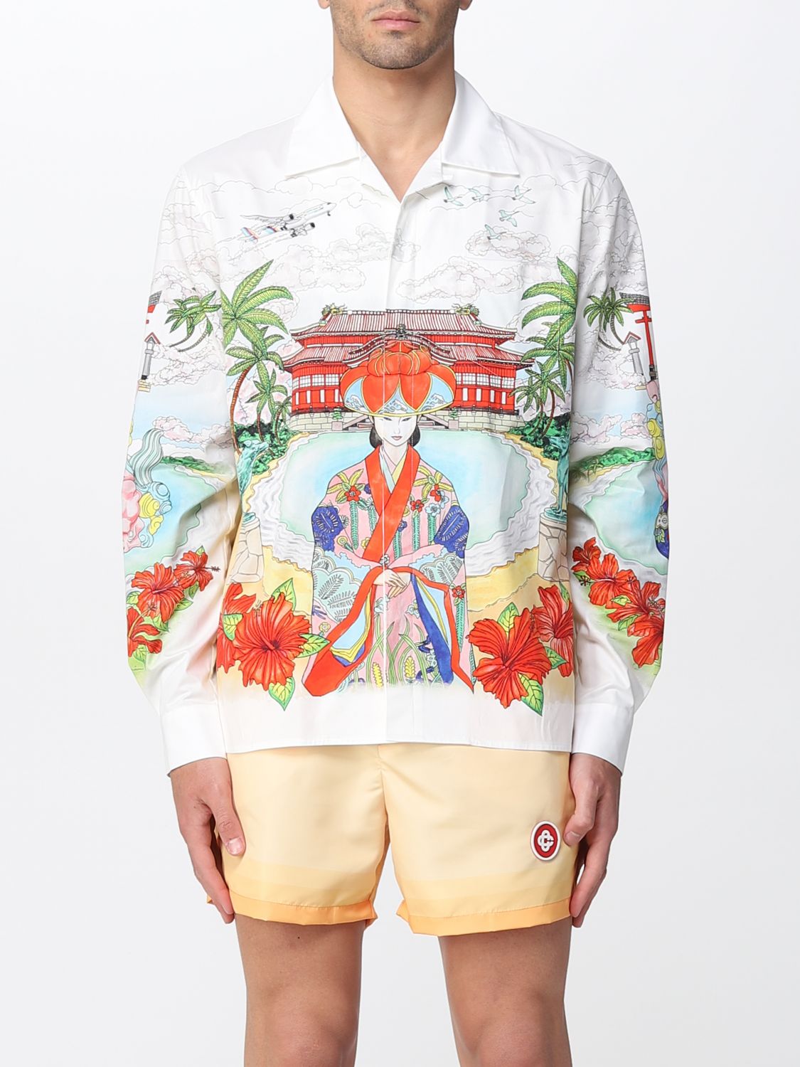 CASABLANCA: Shirt men - Multicolor | Shirt Casablanca MS22SH006 OKINAWA  GIGLIO.COM