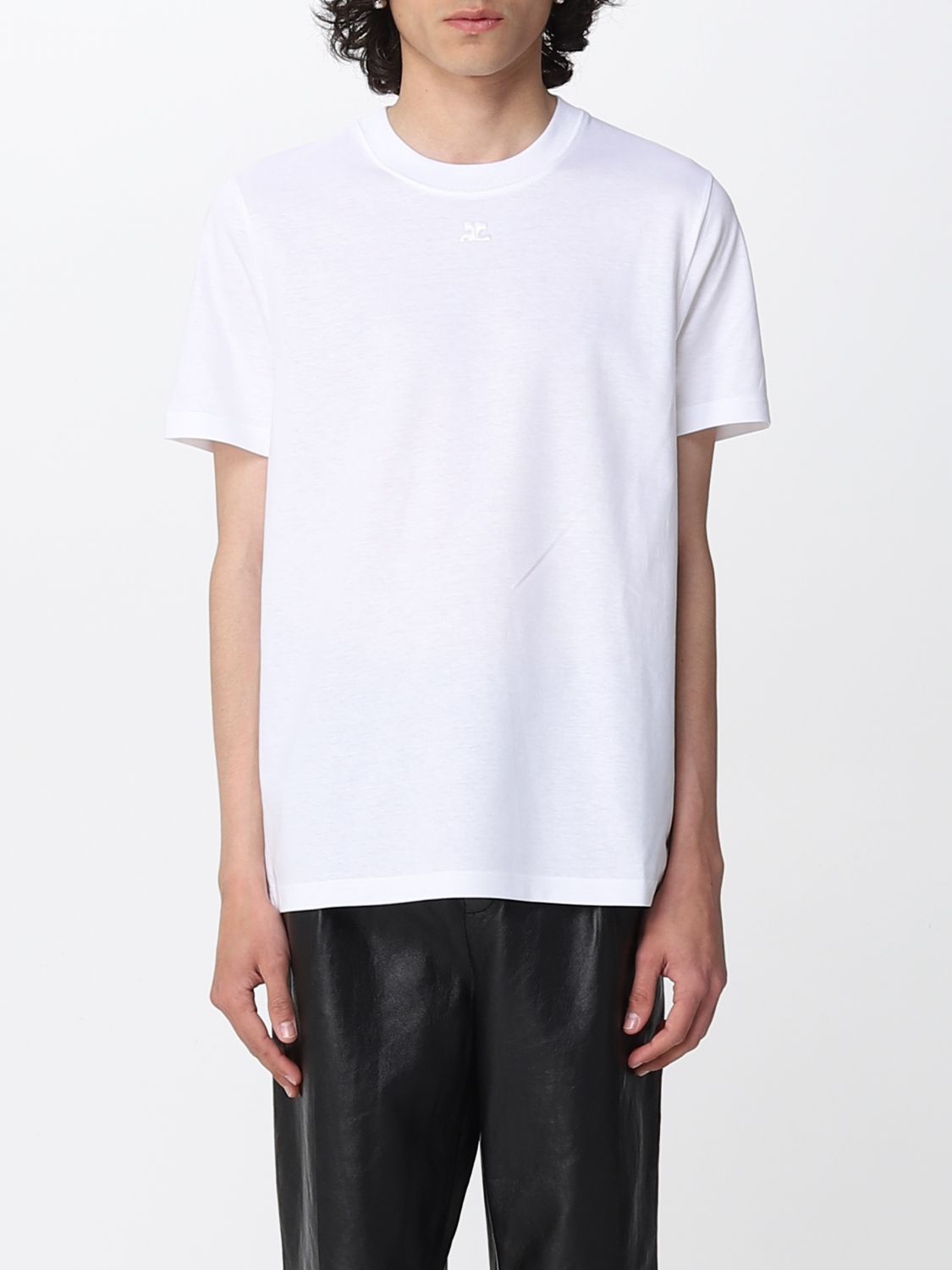 COURRÈGES: T-shirt men CourrÈges - White | T-Shirt Courrèges ...