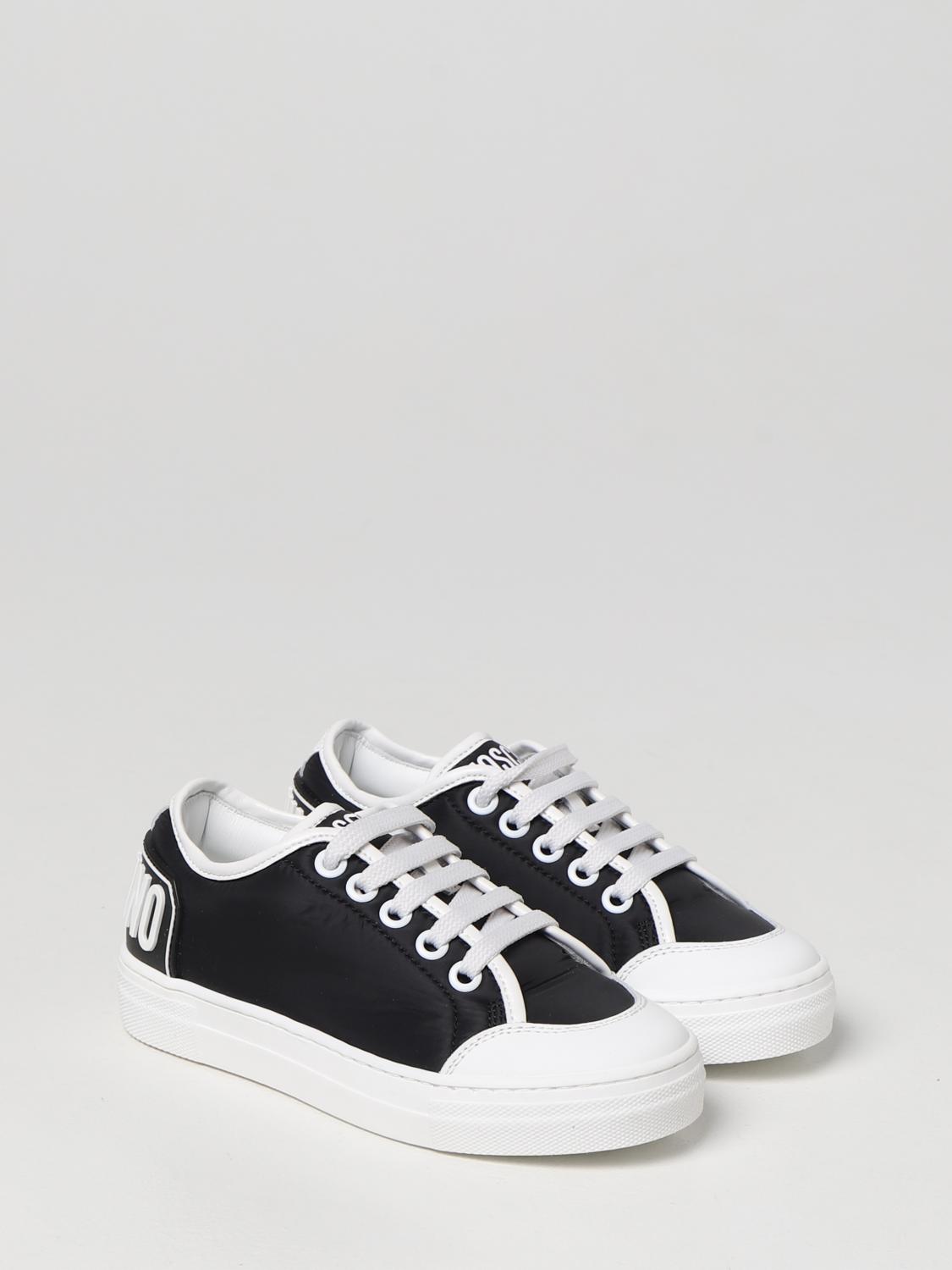 MOSCHINO KID: Sneakers in nylon - Nero | Scarpe Moschino Kid 70225  GIGLIO.COM
