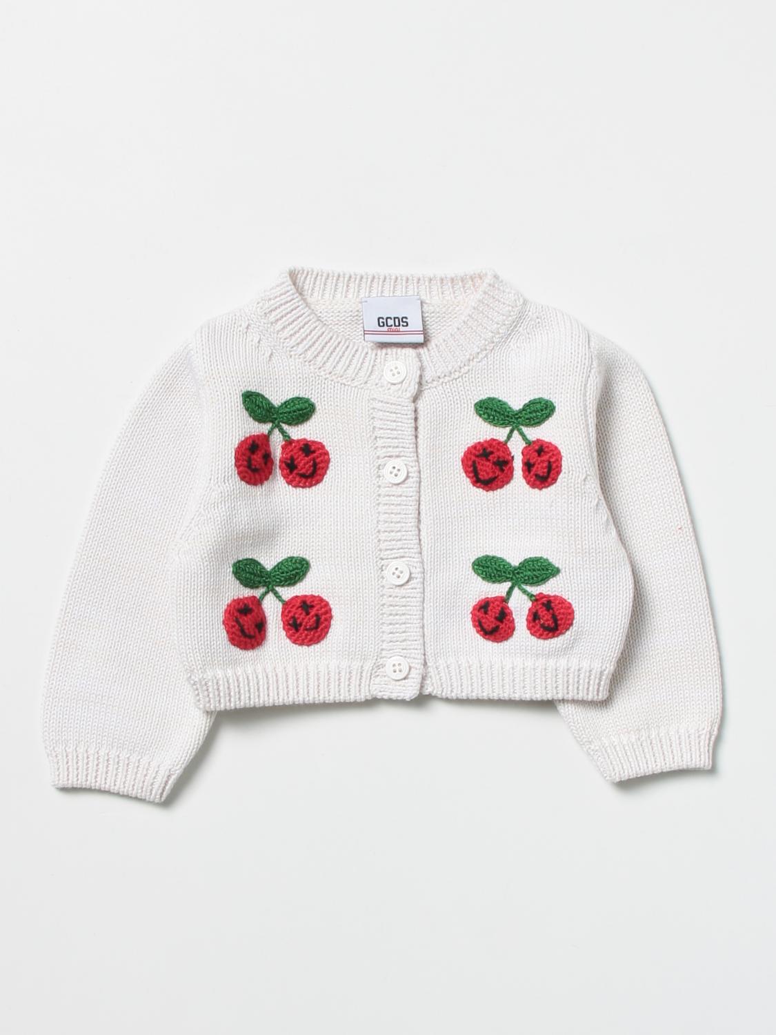 Gcds Outlet sweater for baby Yellow Cream Gcds sweater GDW000LHE22