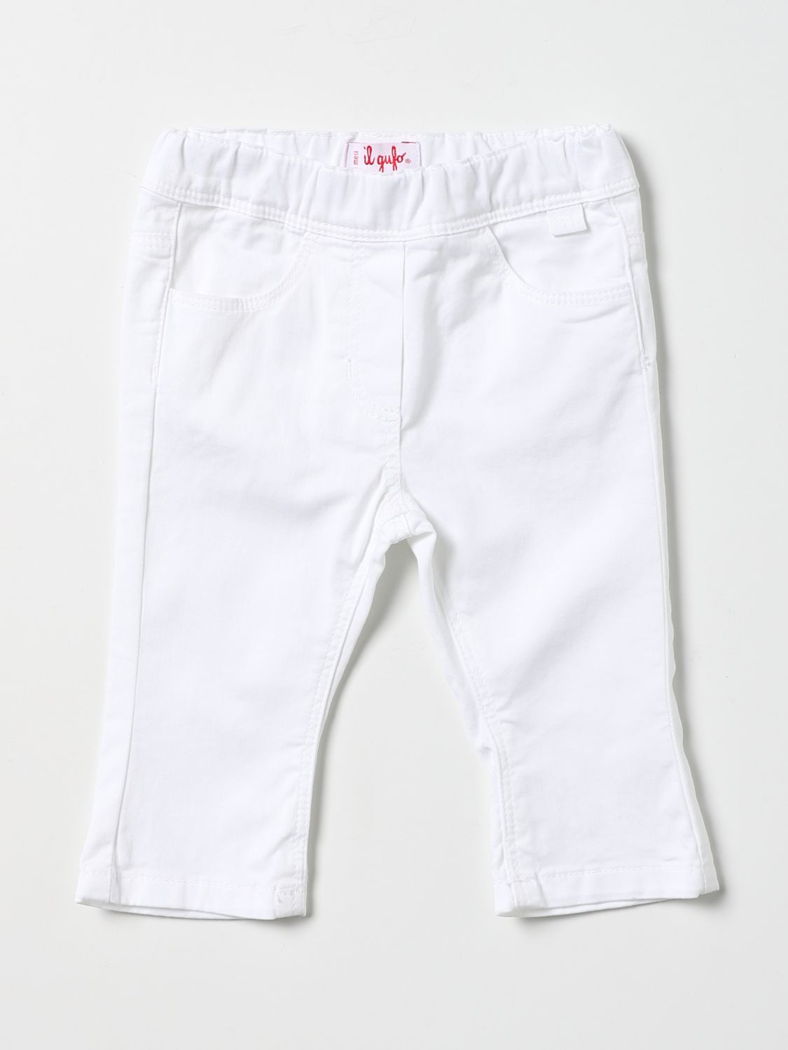 Babies' Trousers Il Gufo Kids In White
